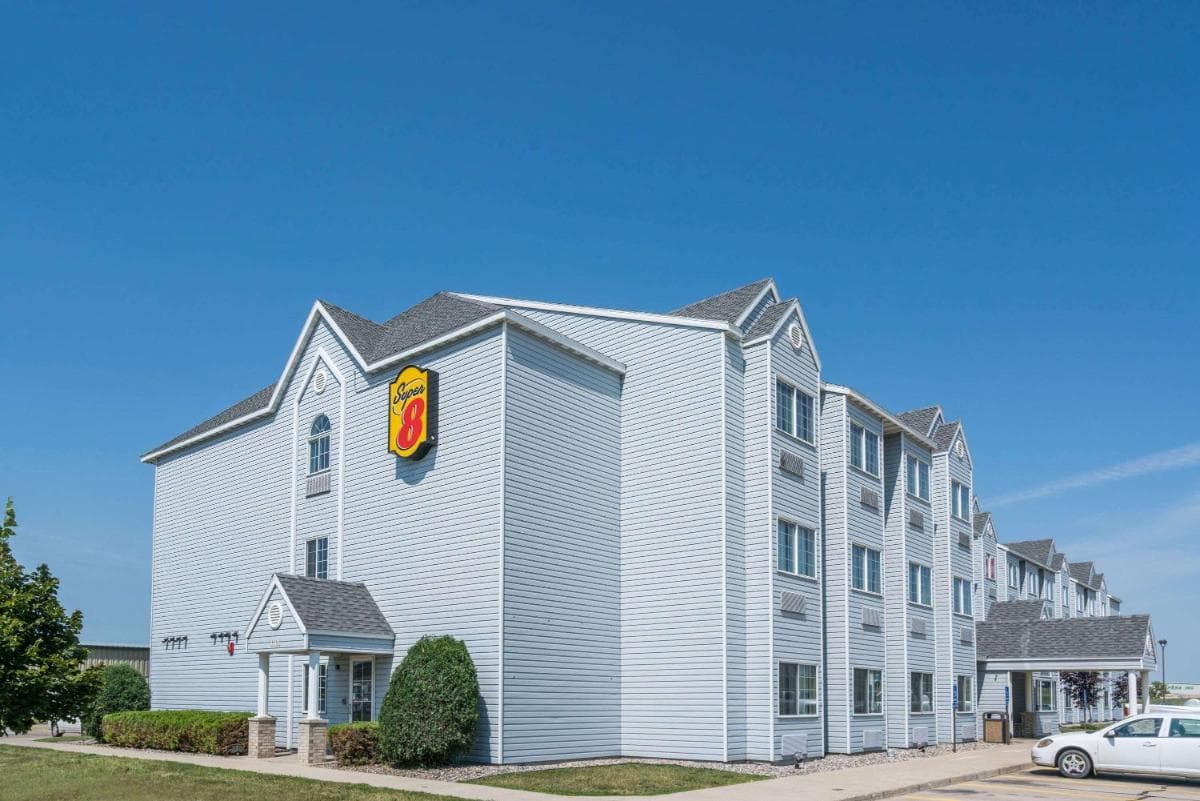 Super 8 by Wyndham Fargo Airport featured exterior or lobby in Fargo, ND — similar hotel