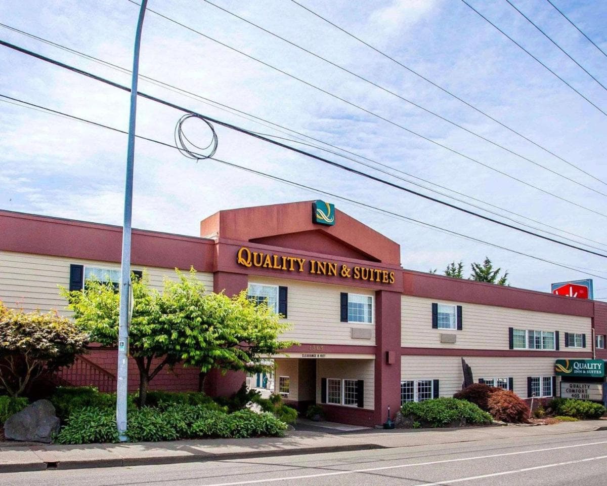 Quality Inn & Suites Bremerton near Naval Shipyard featured exterior or lobby in Bremerton, WA — similar hotel