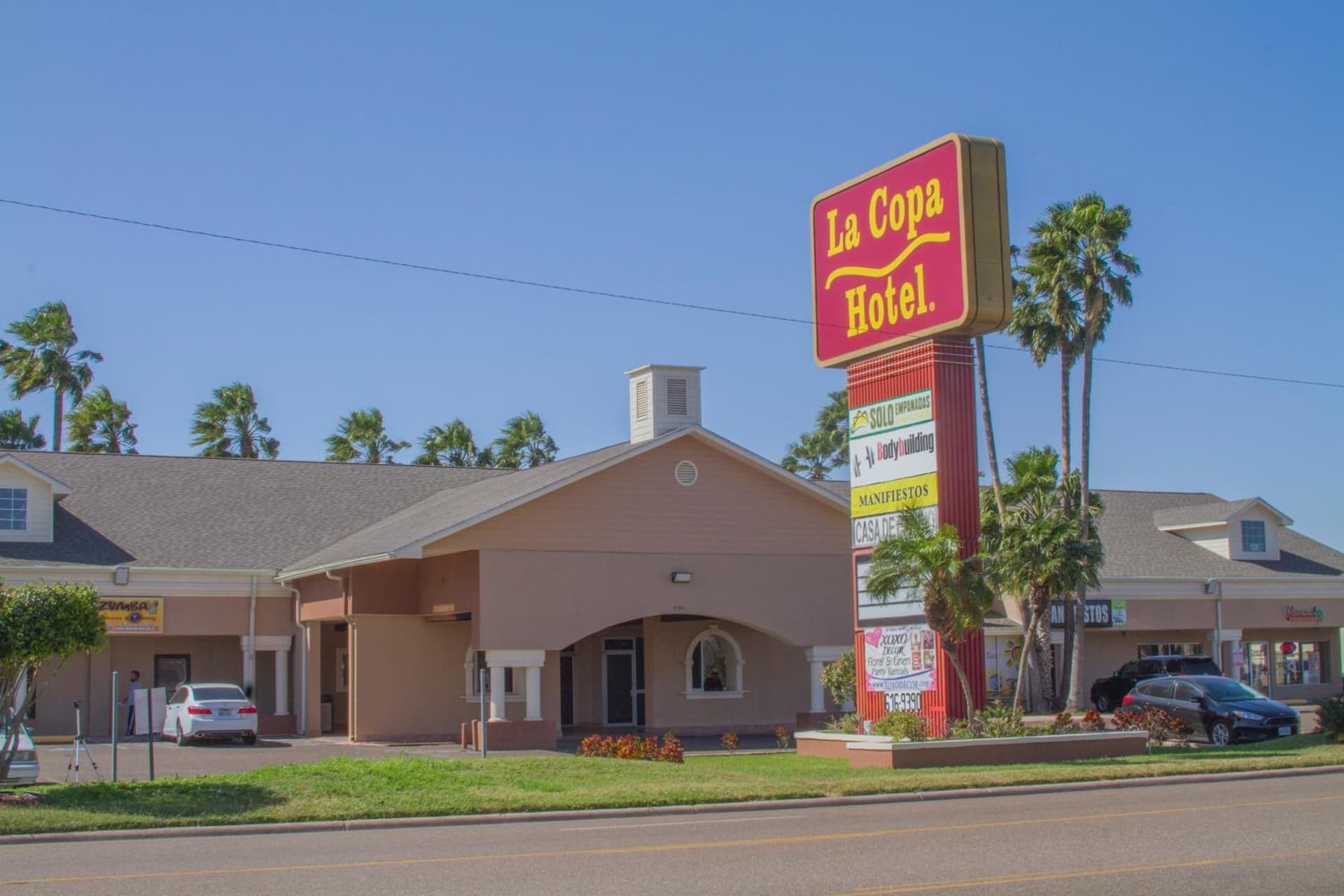 La Copa Hotel exterior or lobby in McAllen, TX — main listing photo