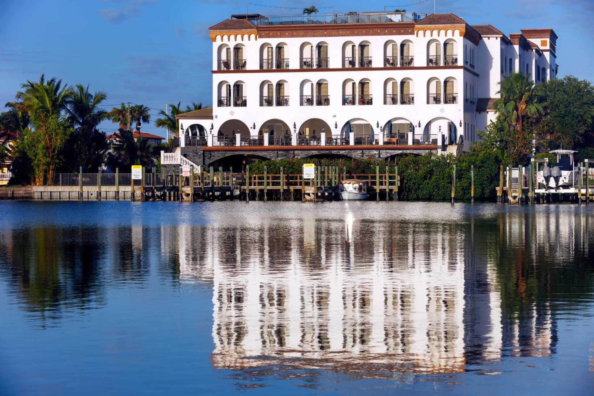 The Hotel Zamora exterior or lobby in St Pete Beach, FL — main listing photo