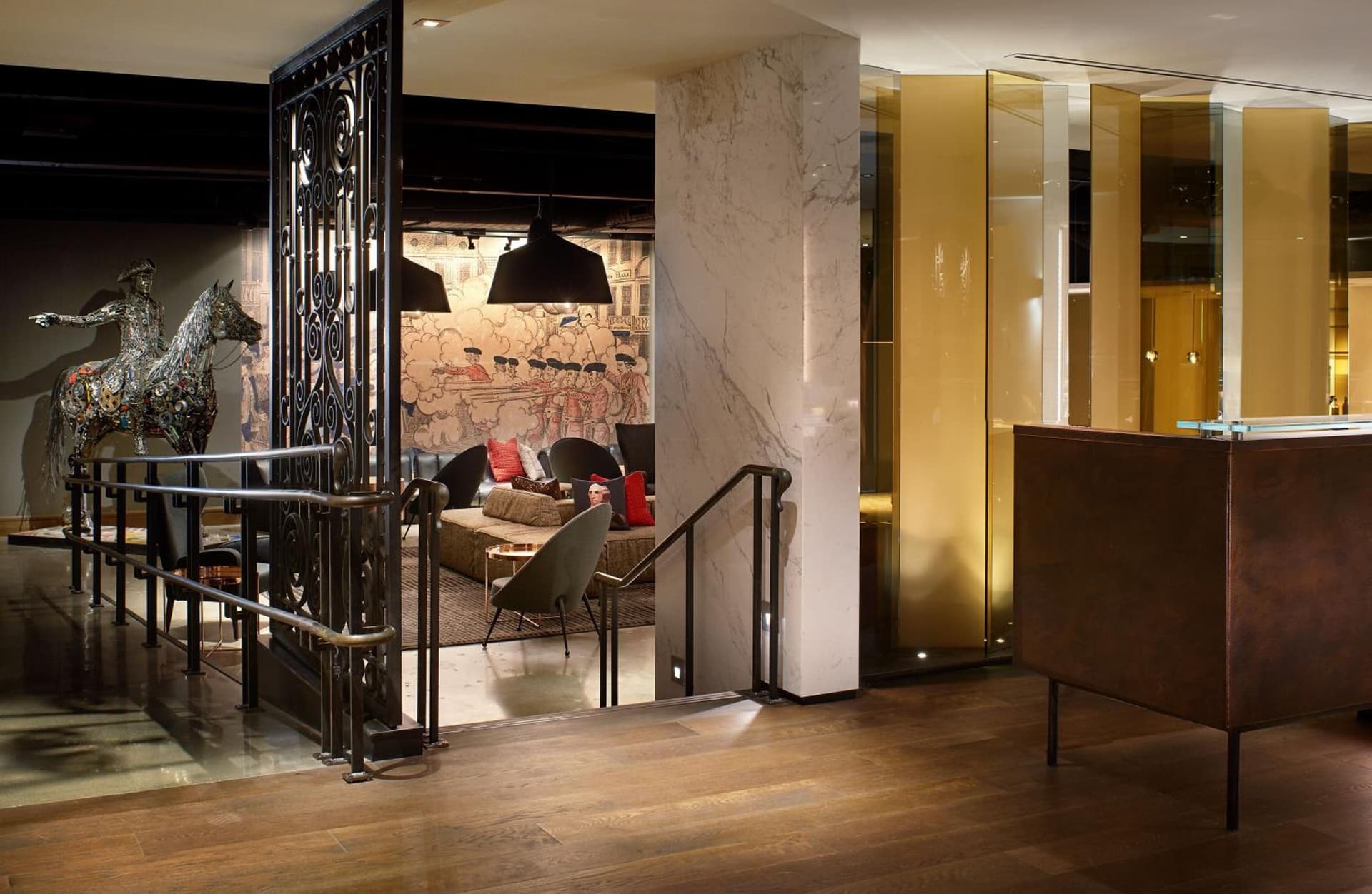 Revere Hotel Boston Common interior in Boston, MA — gallery photo 2