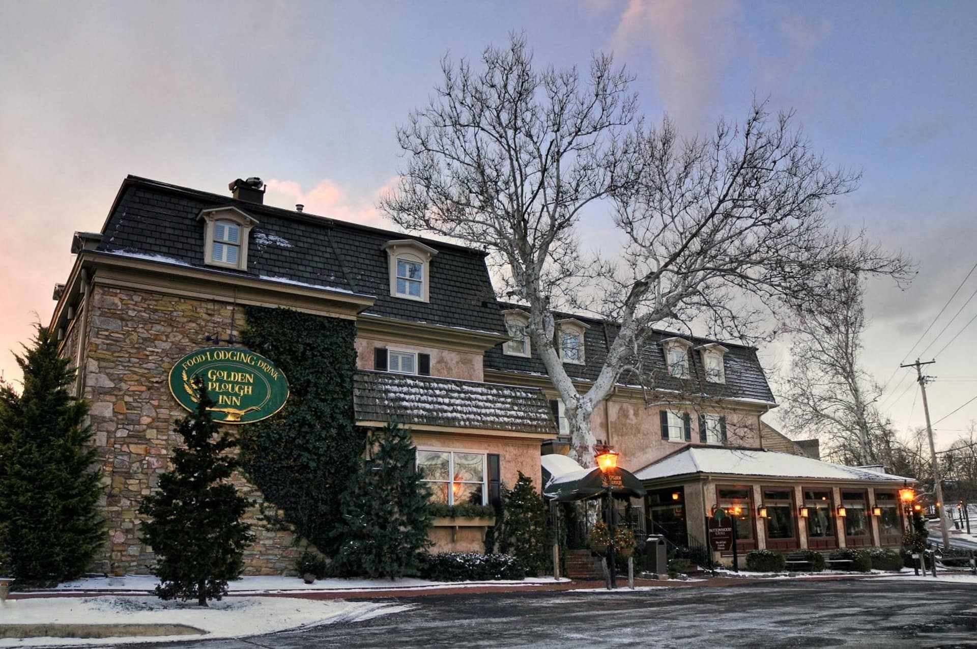 Golden Plough Inn interior in New Hope, PA — gallery photo 2