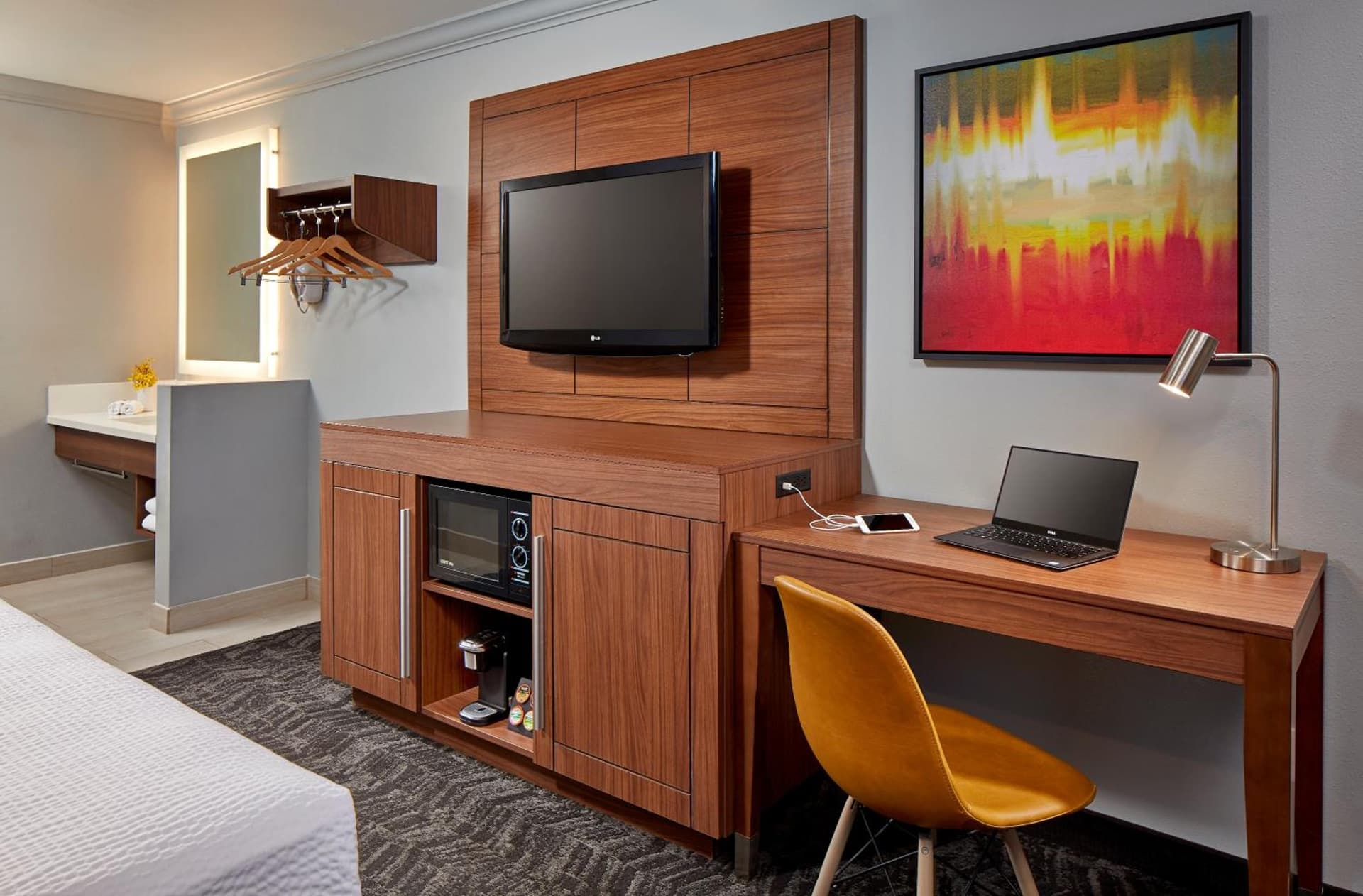 Studio Inn & Suites at Promenade Downey interior in Downey, CA — gallery photo 2