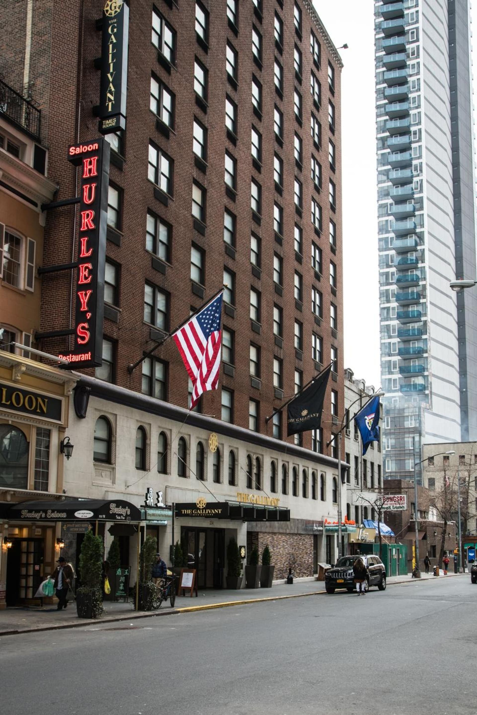 The Gallivant Times Square exterior or lobby in New York, NY — main listing photo