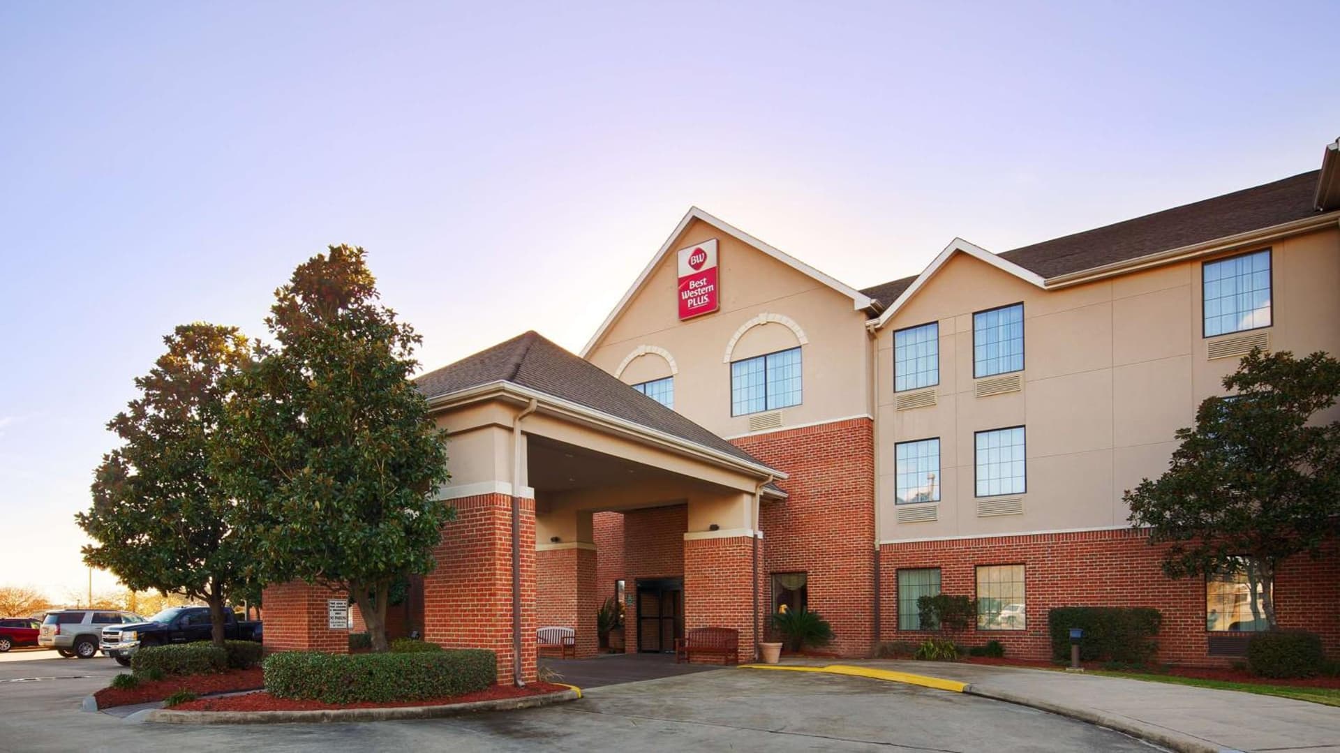 Best Western Plus Executive Hotel & Suites featured exterior or lobby in Sulphur, LA — similar hotel