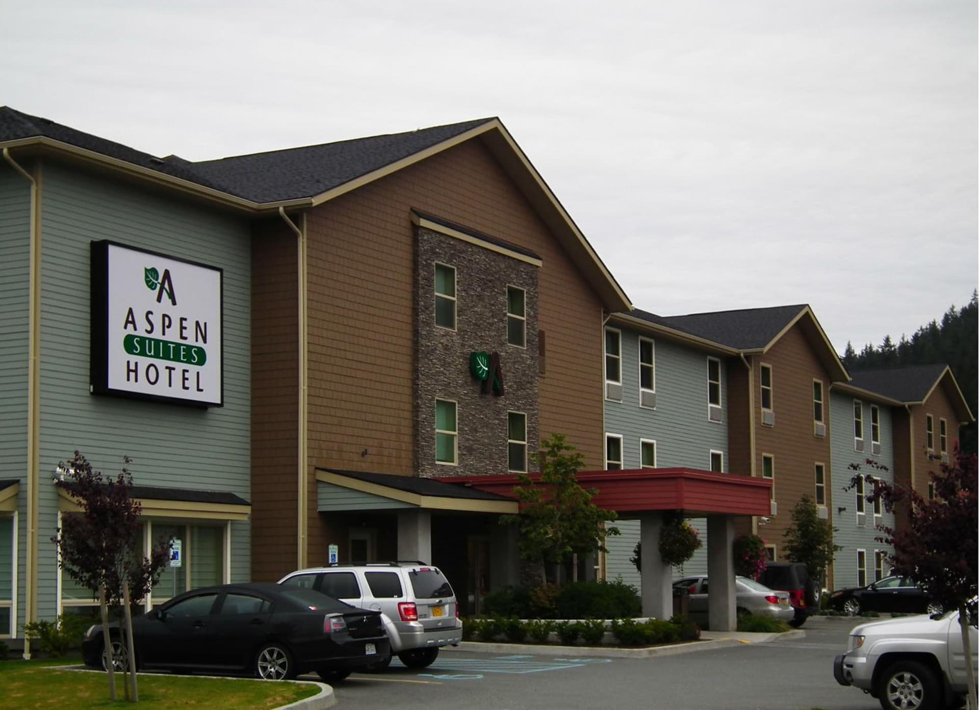 Aspen Suites Hotel Juneau property views in Juneau, AK — gallery photo 3