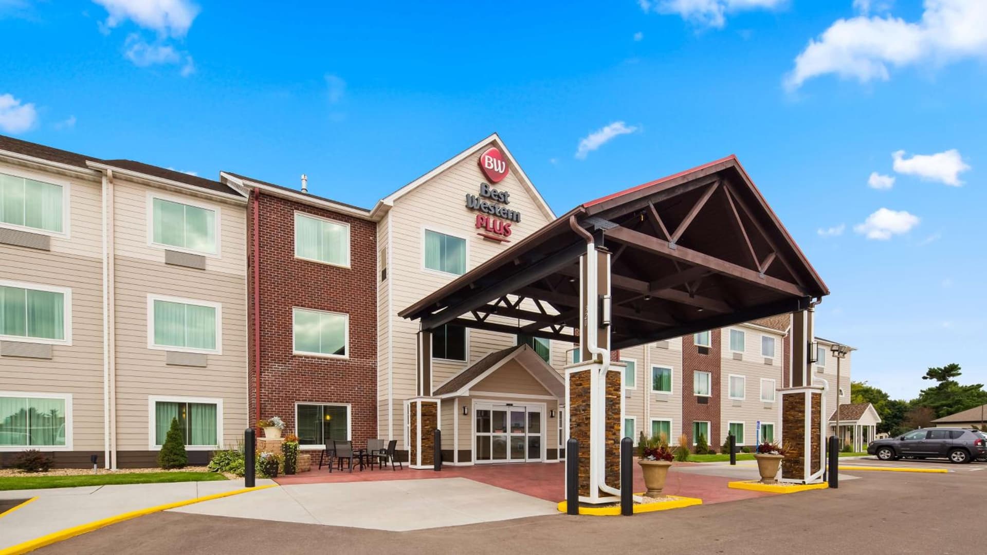 BEST WESTERN Plus Menomonie Inn & Suites featured exterior or lobby in Menomonie, WI — similar hotel