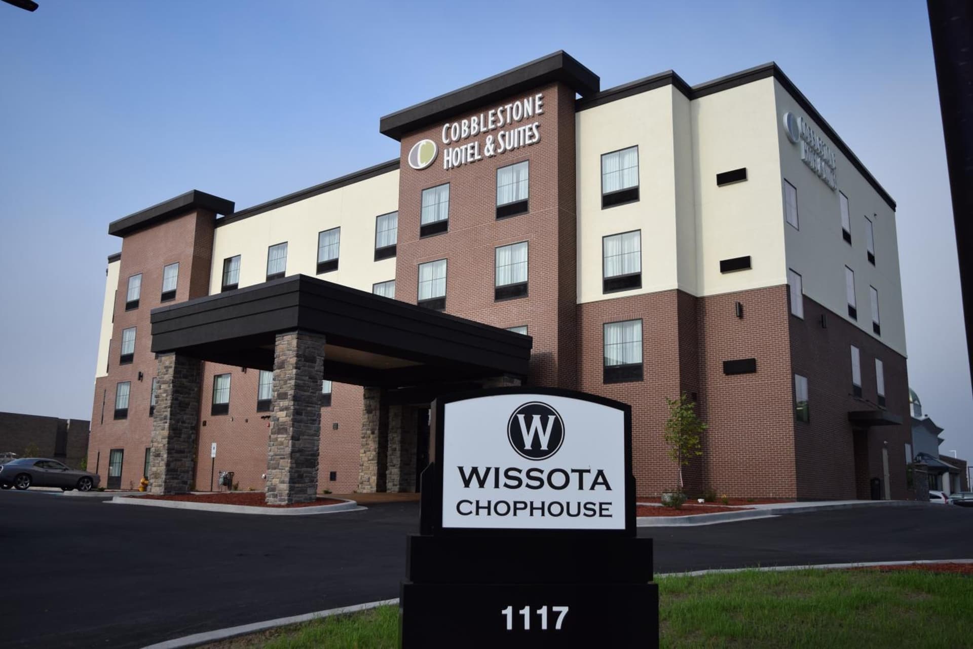 Cobblestone Hotel & Suites - Stevens Point featured exterior or lobby in Stevens Point, WI — similar hotel