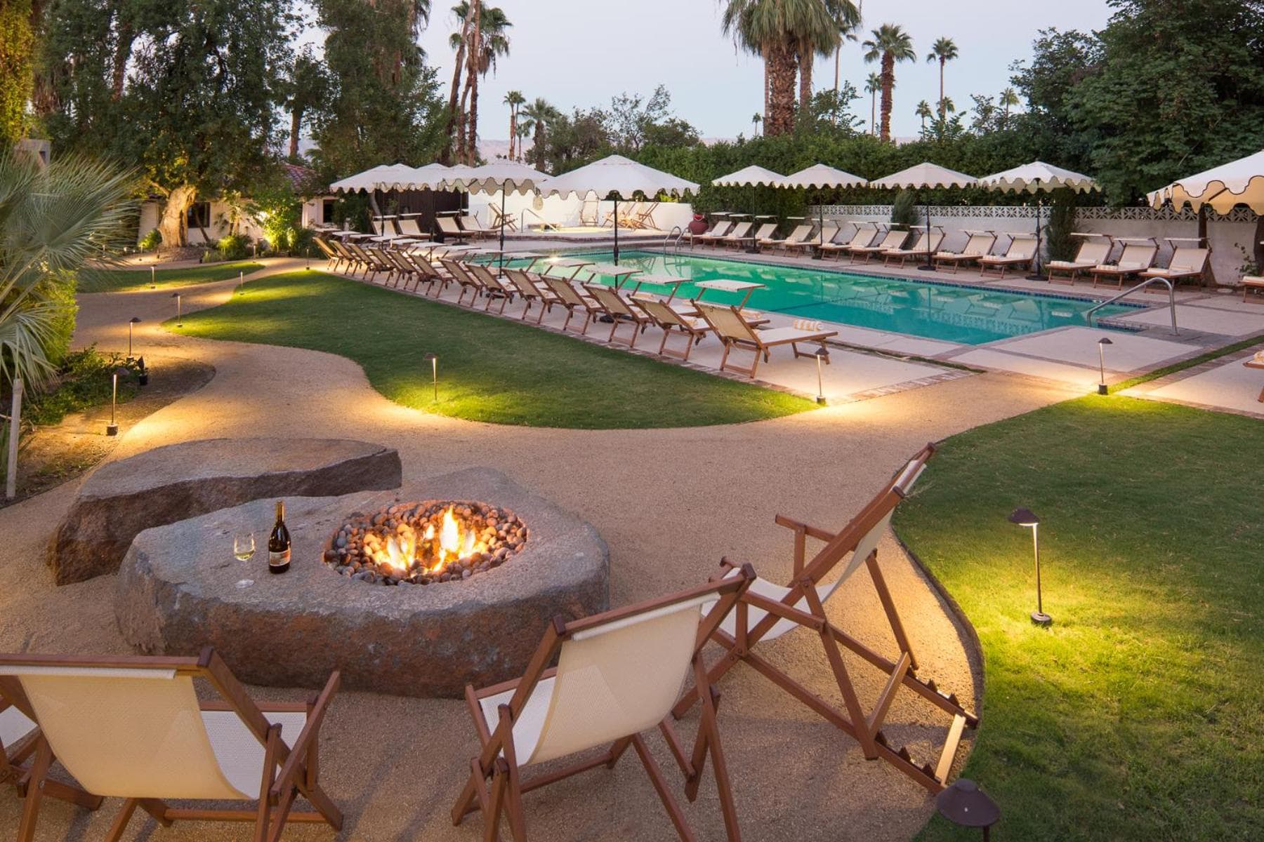Ingleside Estate Hotel & Bungalows- Adults Only interior in Palm Springs, CA — gallery photo 2