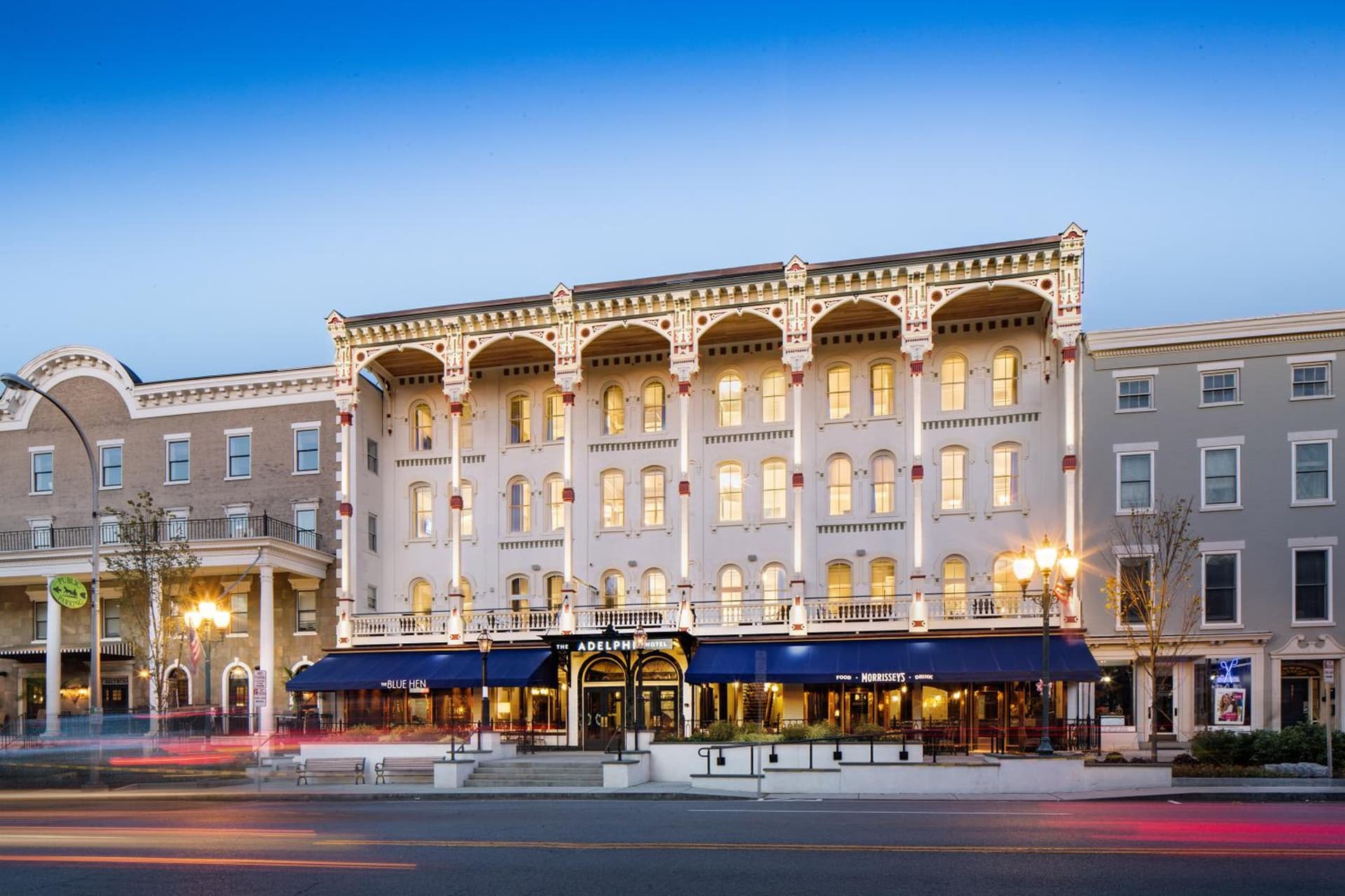The Adelphi Hotel featured exterior or lobby in Saratoga Springs, NY — similar hotel