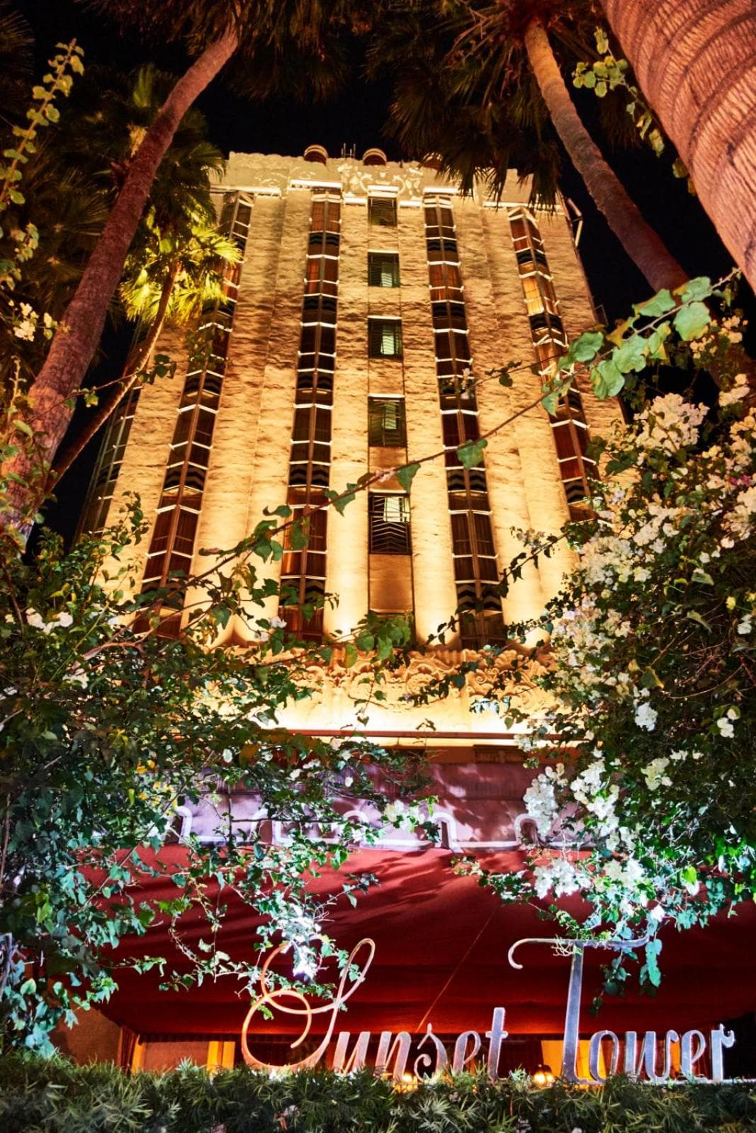Sunset Tower Hotel property views in Los Angeles, CA — gallery photo 3