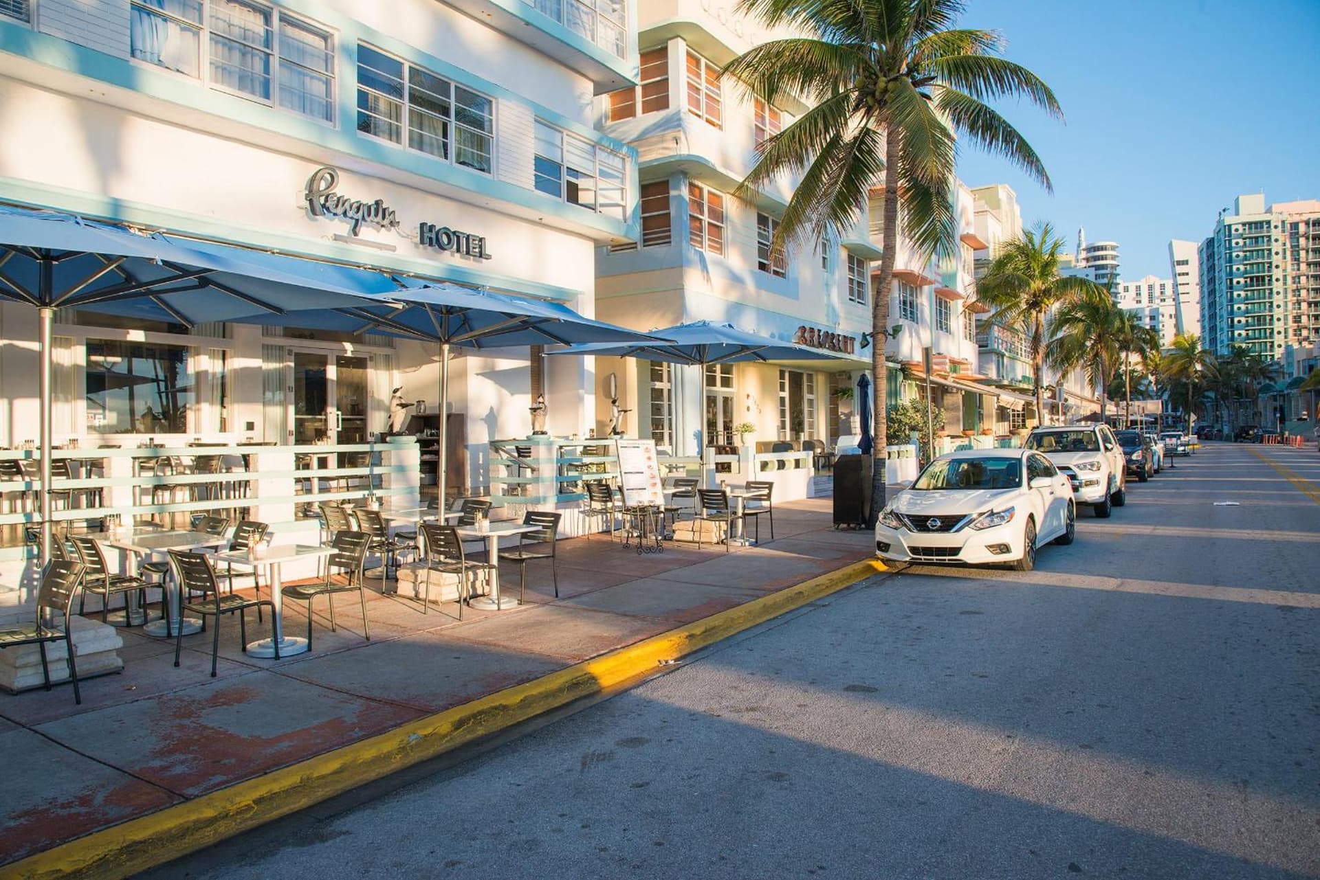 Penguin Hotel exterior or lobby in Miami Beach, FL — main listing photo