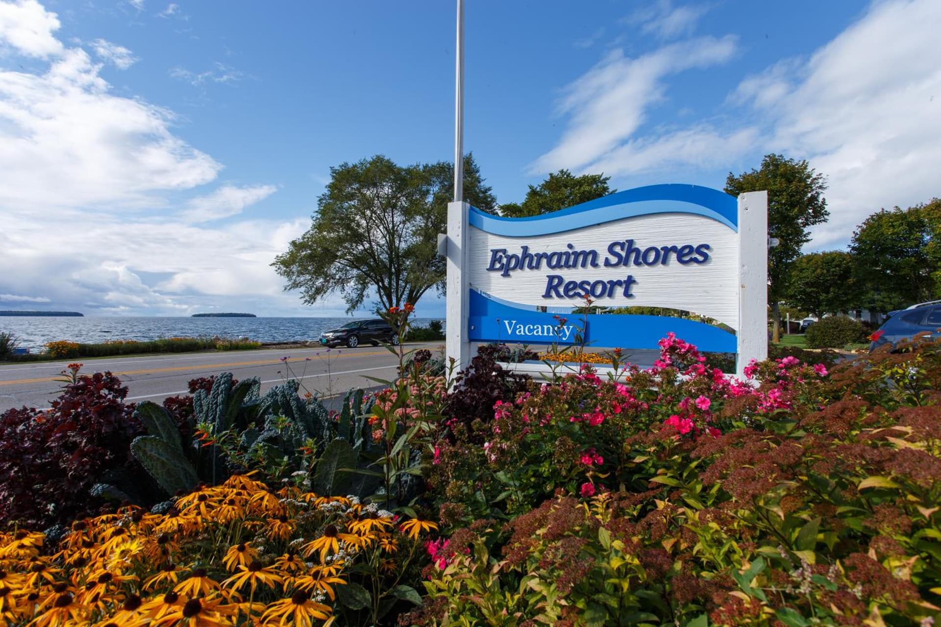 Ephraim Shores Resort property views in Ephraim, WI — gallery photo 3
