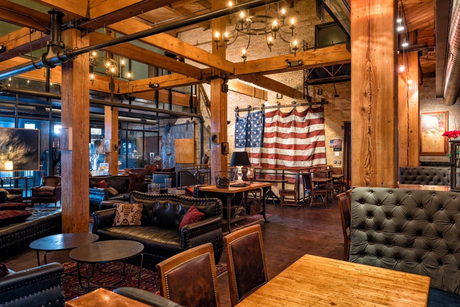 The Iron Horse Hotel interior in Milwaukee, WI — gallery photo 2