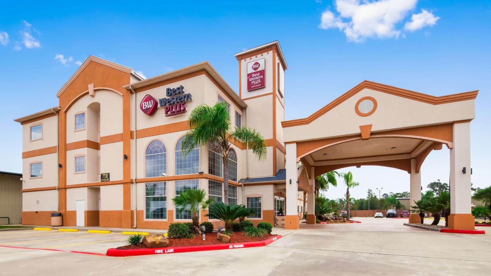 Best Western Plus Houston Atascocita Inn & Suites featured exterior or lobby in Humble, TX — similar hotel