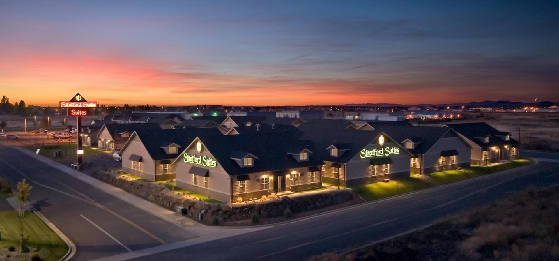 Stratford Suites Spokane Airport featured exterior or lobby in Airway Heights, WA — similar hotel