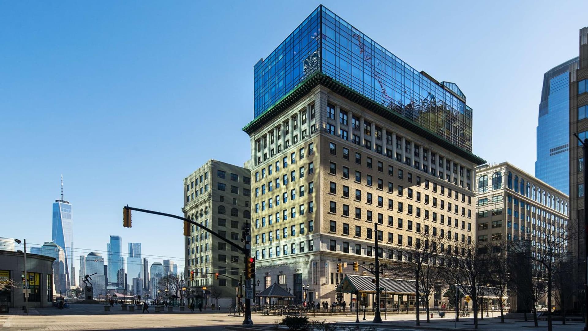 Hyatt House Jersey City exterior or lobby in Jersey City, NJ — main listing photo