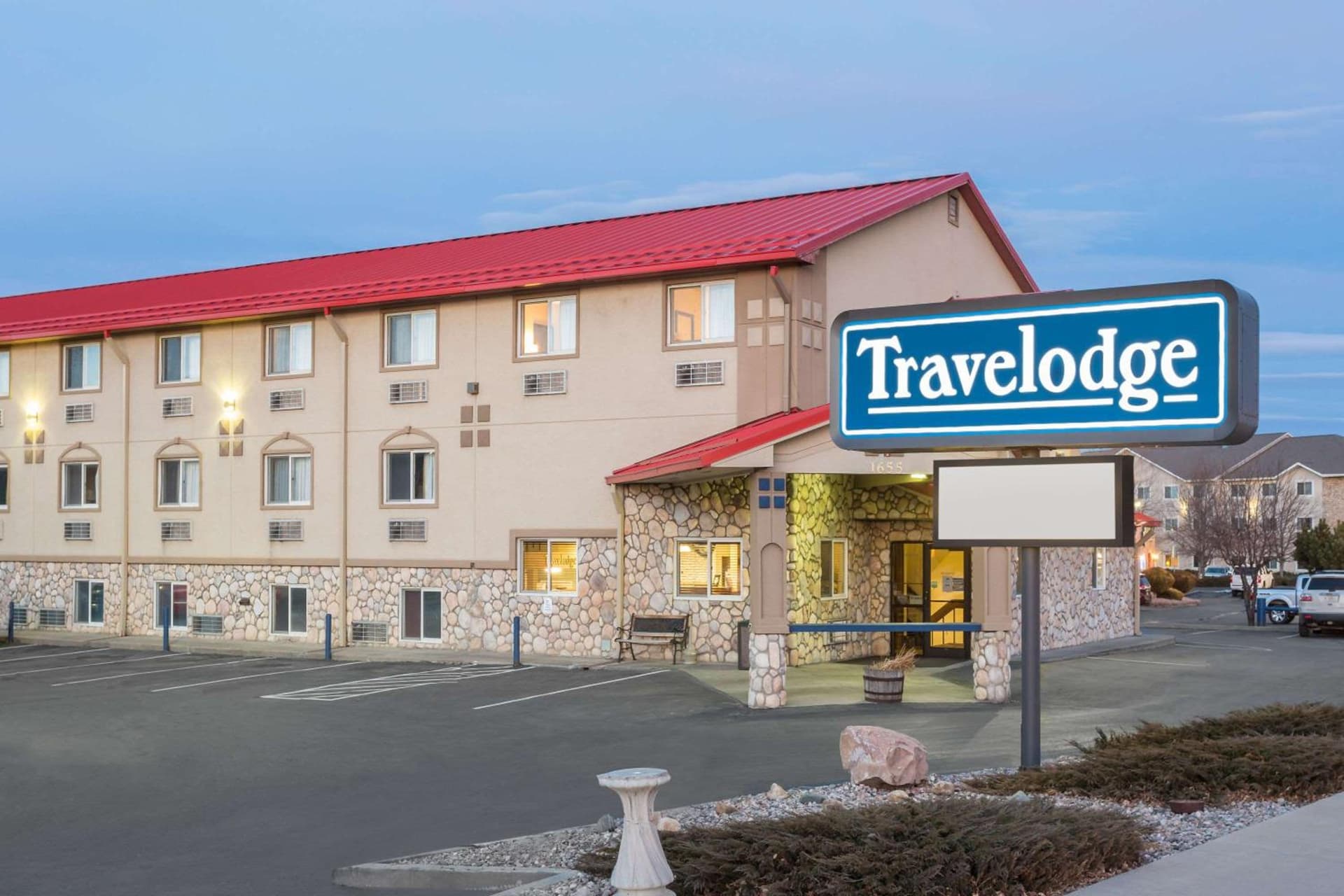 Travelodge by Wyndham Loveland/Fort Collins Area featured exterior or lobby in Loveland, CO — similar hotel
