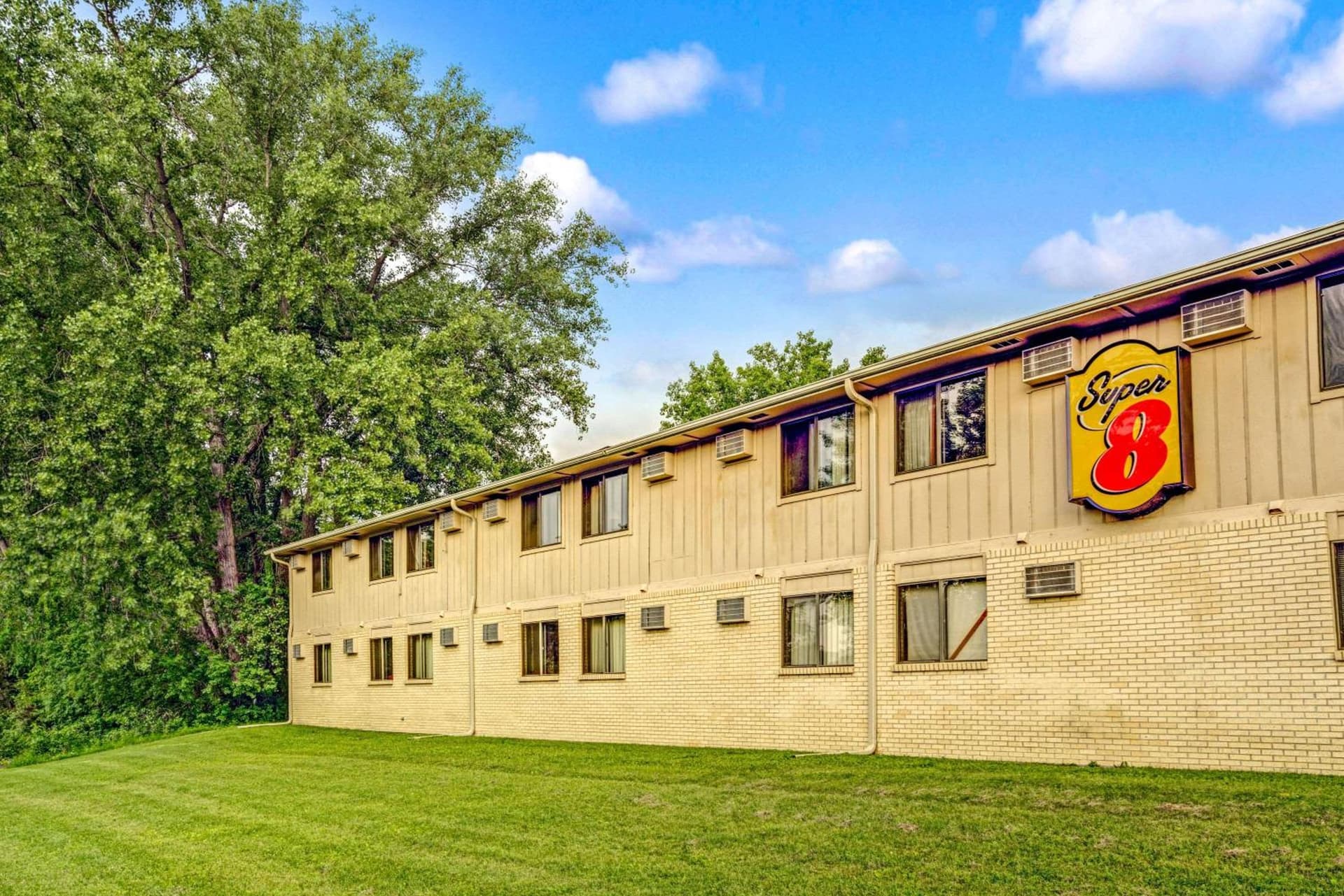Super 8 by Wyndham Chaska featured exterior or lobby in Chaska, MN — similar hotel