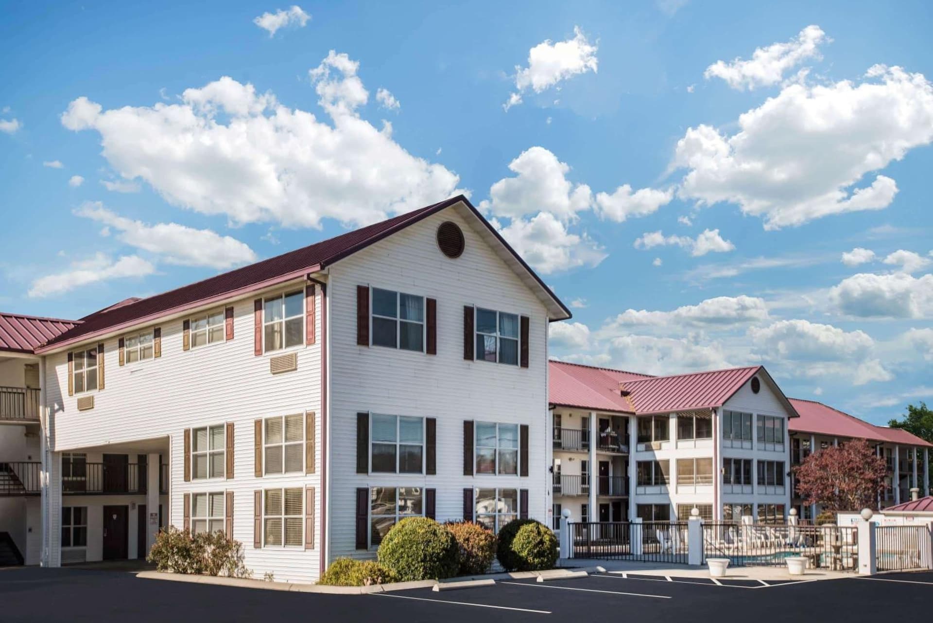 Super 8 by Wyndham Sevierville Riverside featured exterior or lobby in Sevierville, TN — similar hotel