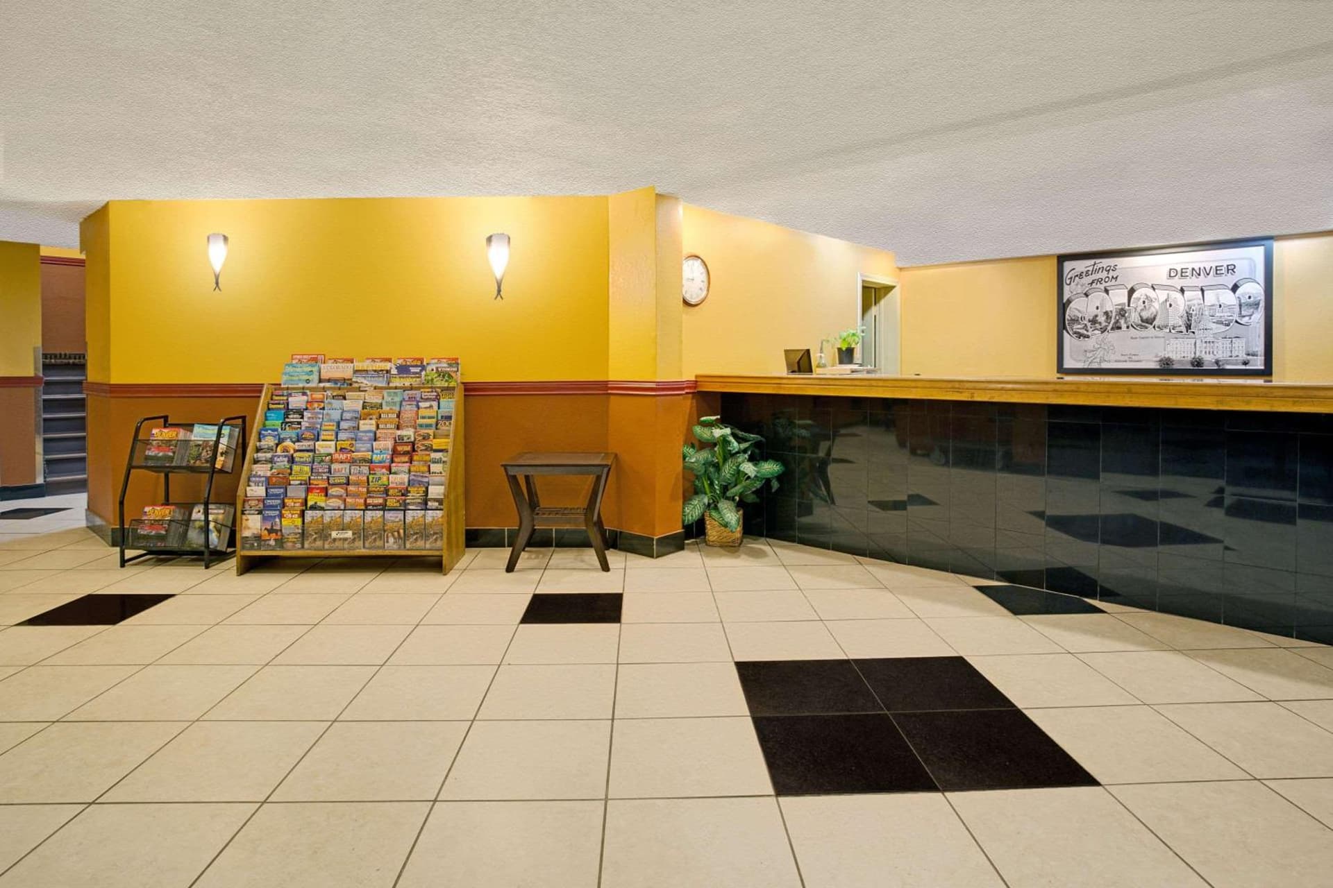 Super 8 by Wyndham Denver Stapleton interior in Denver, CO — gallery photo 2