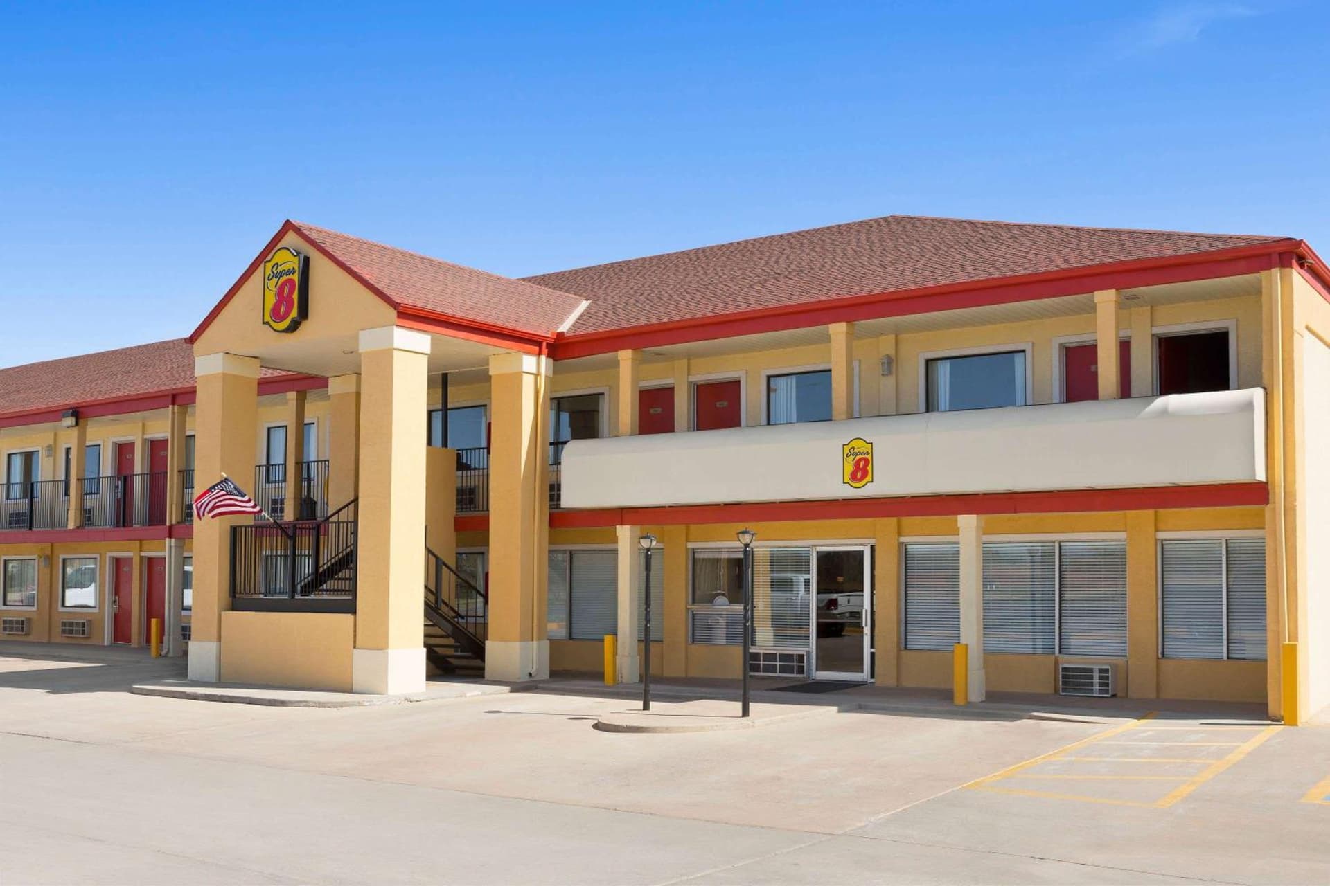 Super 8 by Wyndham Woodward featured exterior or lobby in Woodward, OK — similar hotel