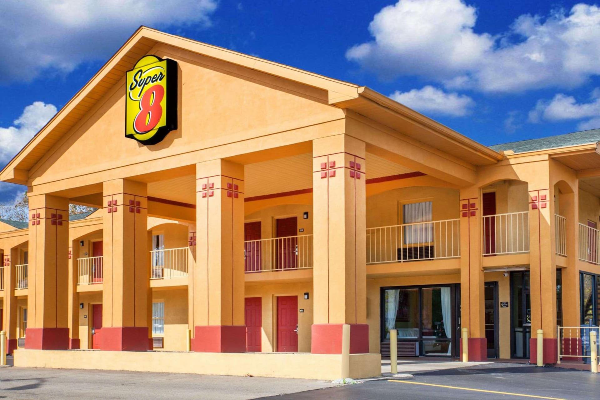 Super 8 by Wyndham Nashville West featured exterior or lobby in Nashville, TN — similar hotel