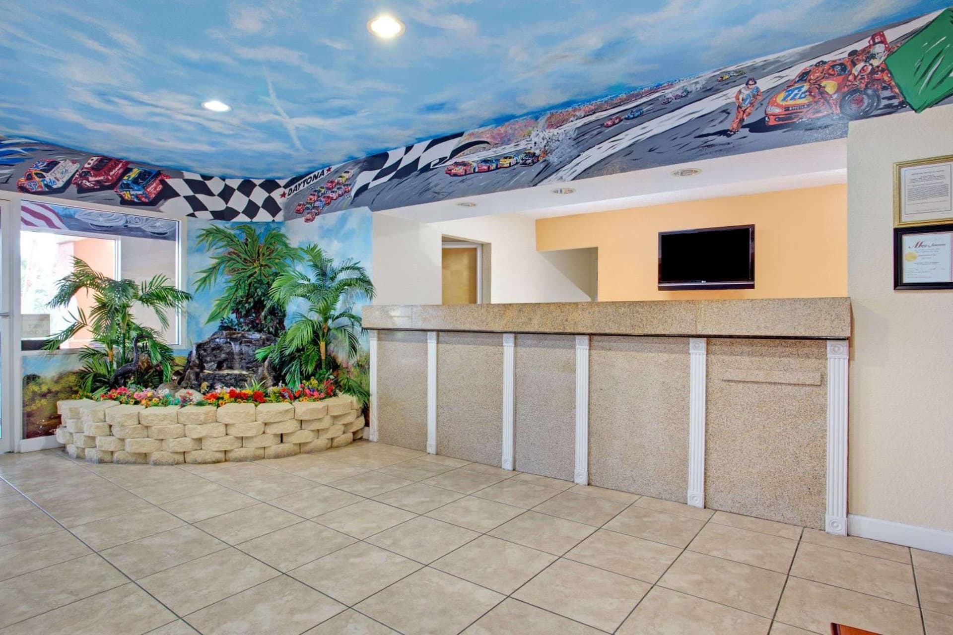 Super 8 by Wyndham Daytona Beach property views in Daytona Beach, FL — gallery photo 3