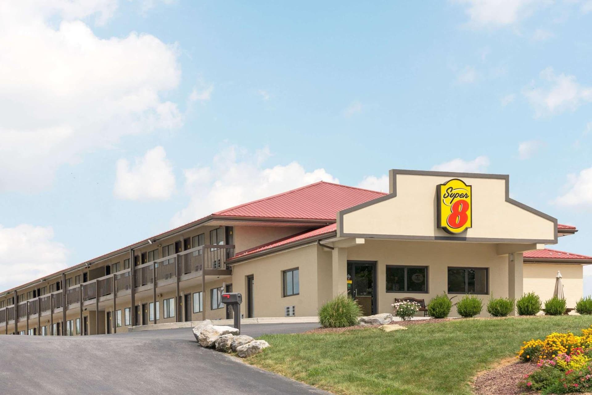 Super 8 by Wyndham Greencastle featured exterior or lobby in Greencastle, PA — similar hotel