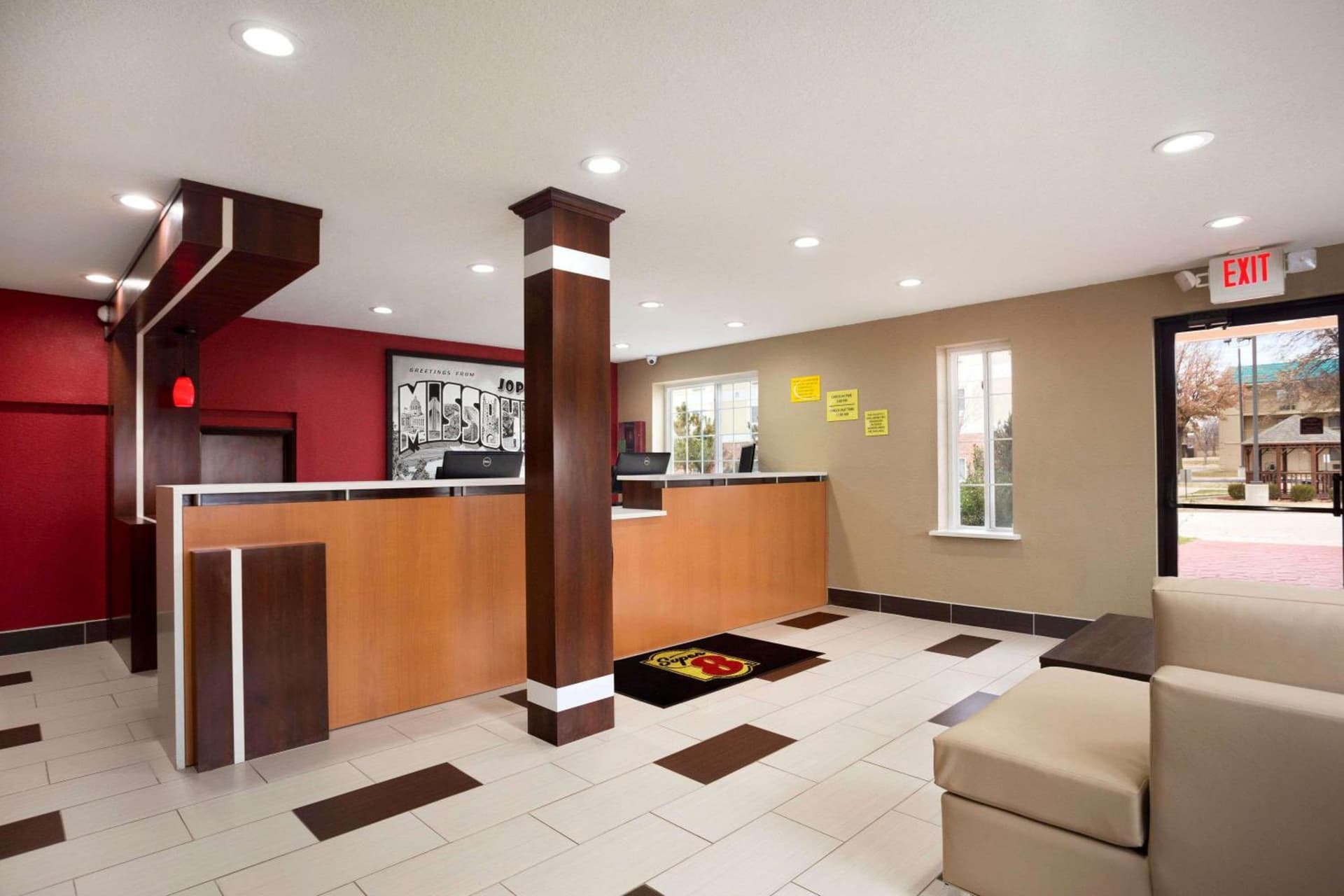 Super 8 by Wyndham Joplin property views in Joplin, MO — gallery photo 3