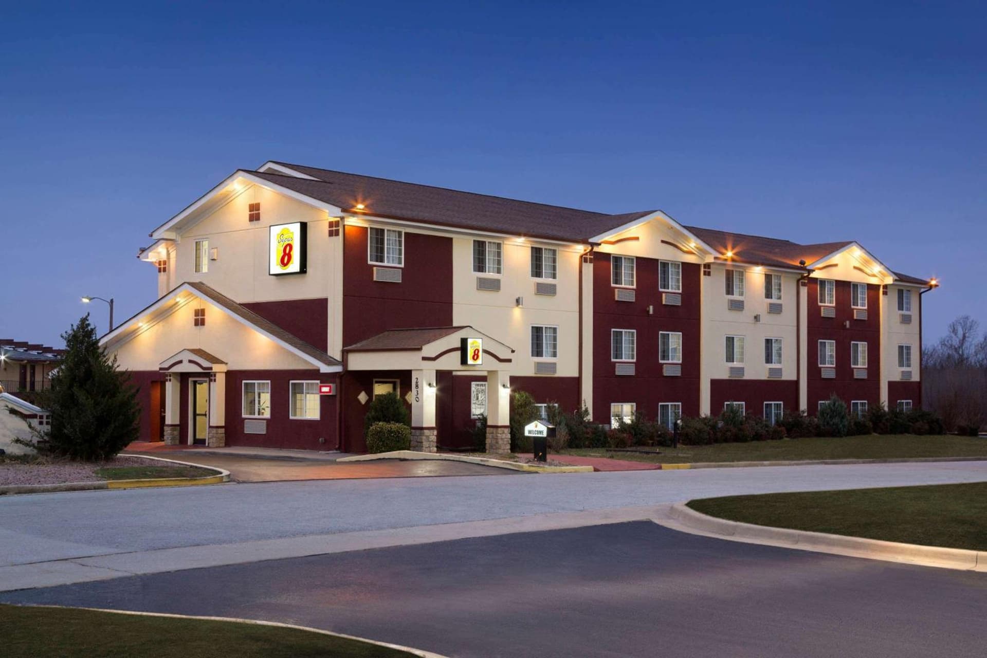 Super 8 by Wyndham Joplin featured exterior or lobby in Joplin, MO — similar hotel