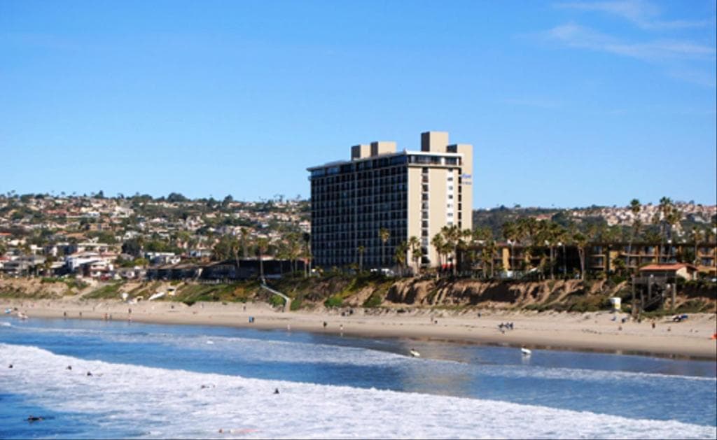 Capri Beach Accommodations at Capri By The Sea property views in San Diego, CA — gallery photo 3