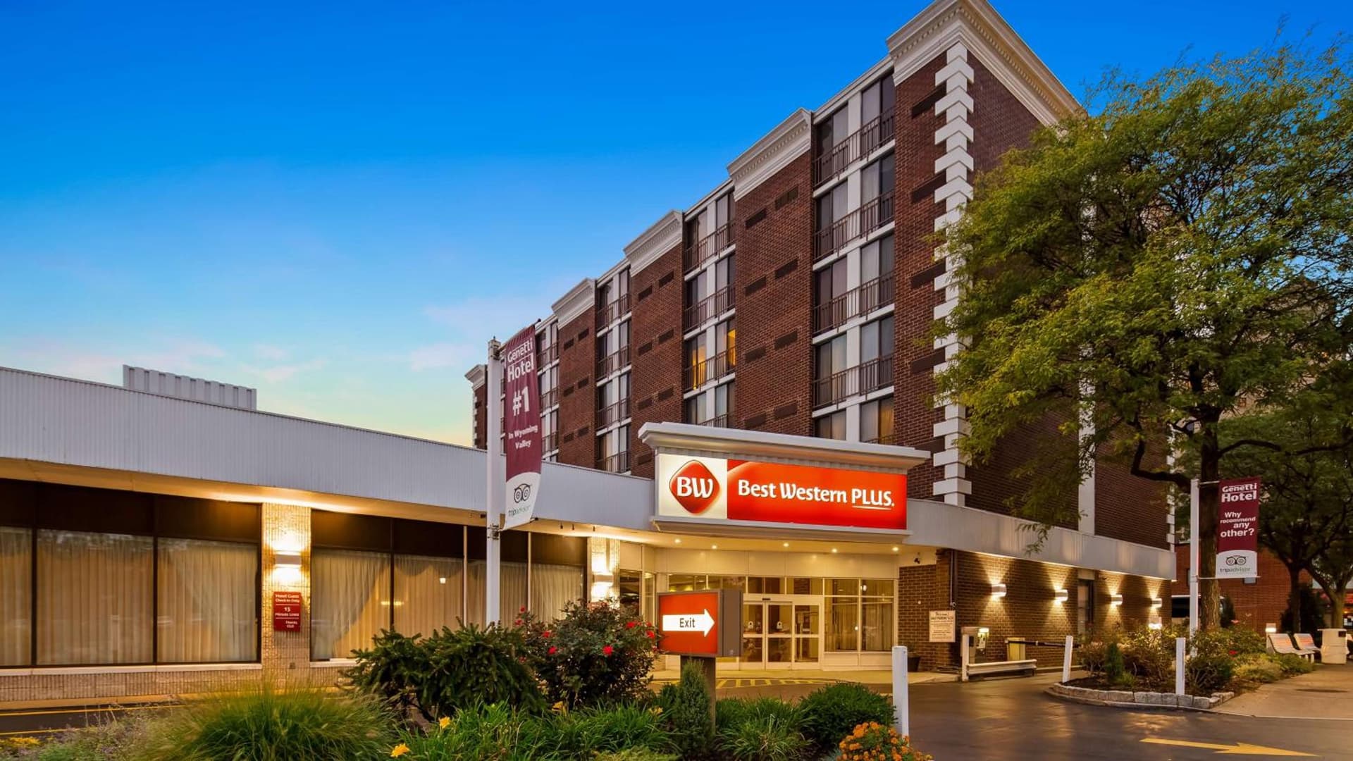 Best Western Plus Genetti Wilkes Barre featured exterior or lobby in Wilkes-Barre, PA — similar hotel