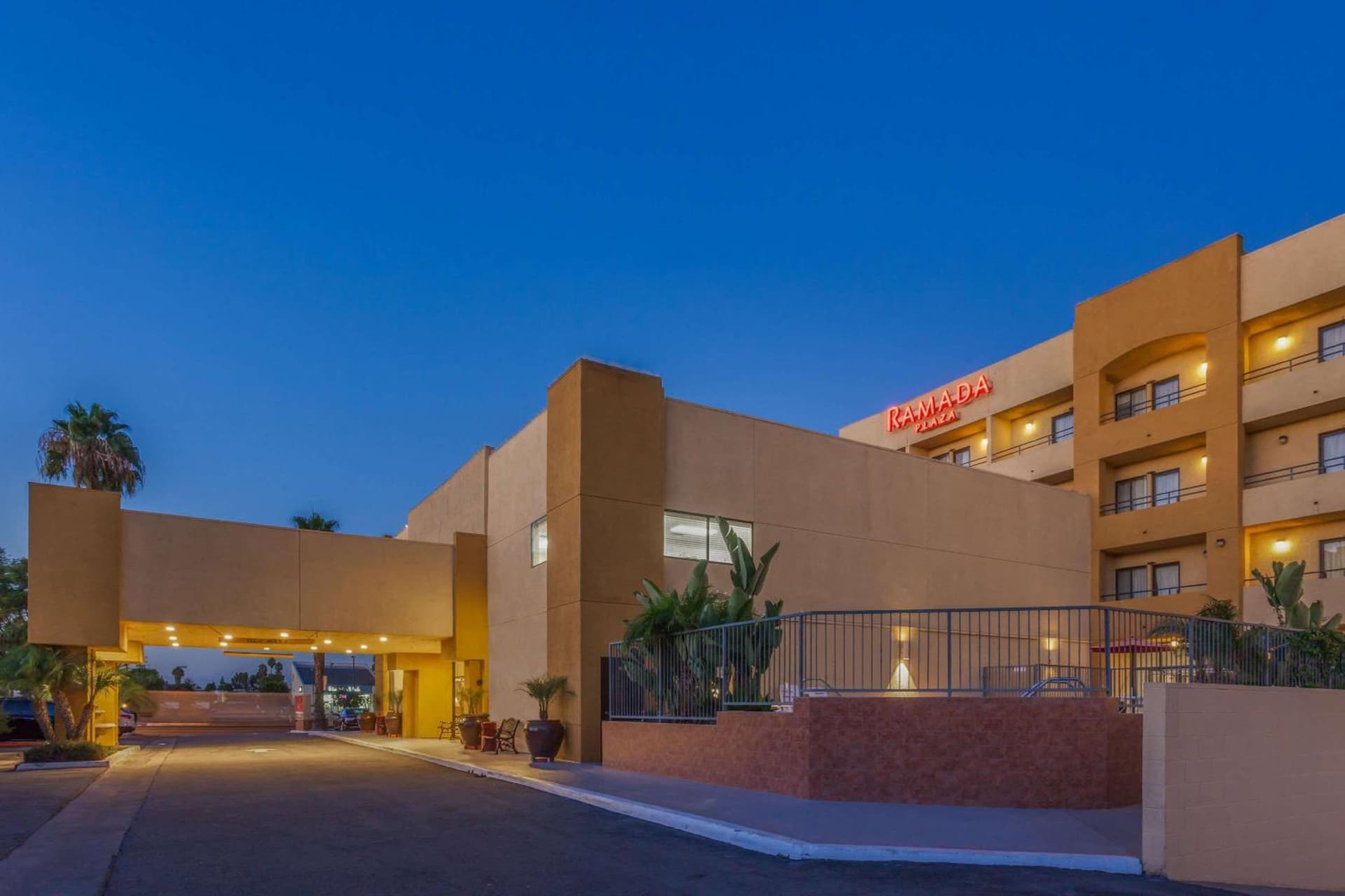 Ramada Plaza by Wyndham Garden Grove/Anaheim South exterior or lobby in Garden Grove, CA — main listing photo
