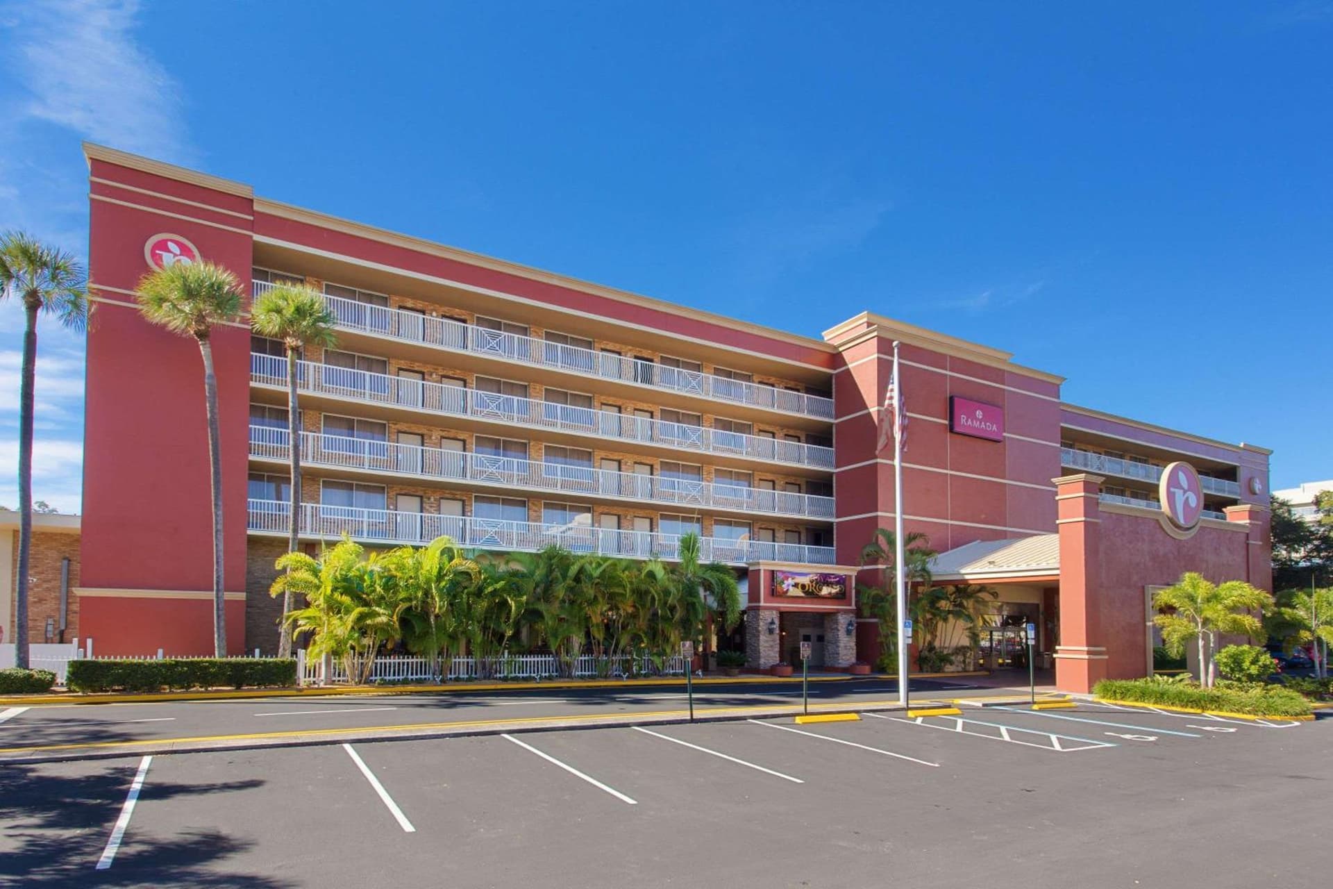 Ramada by Wyndham Tampa Westshore Airport South exterior or lobby in Tampa, FL — main listing photo