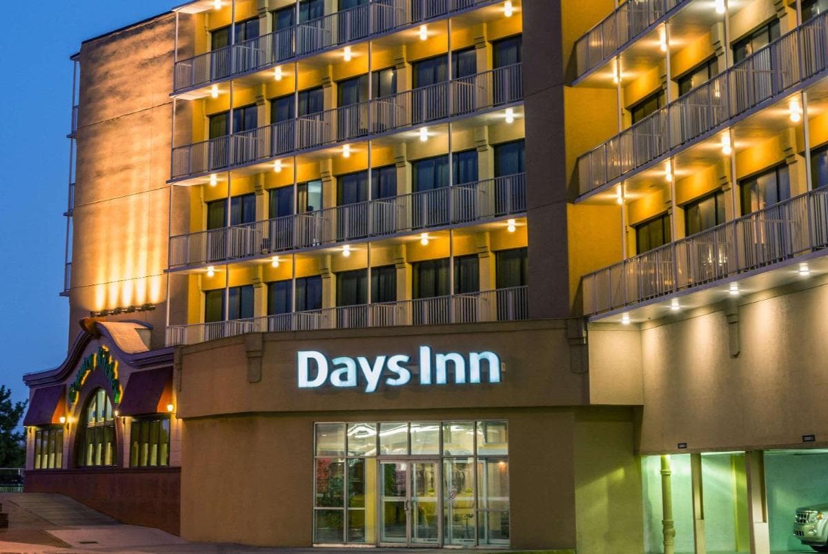 Days Inn by Wyndham Atlantic City Oceanfront-Boardwalk exterior or lobby in Atlantic City, NJ — main listing photo