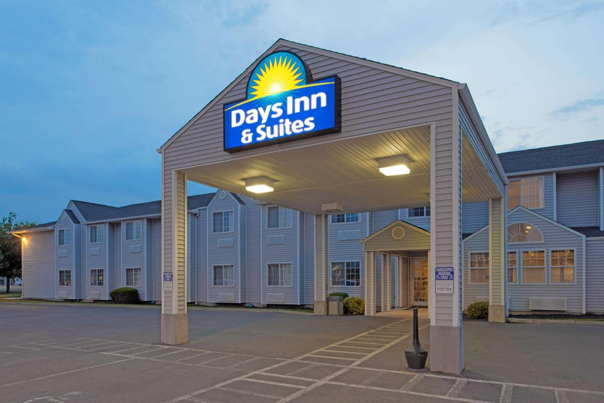 Days Inn & Suites by Wyndham Spokane Airport Airway Heights featured exterior or lobby in Airway Heights, WA — similar hotel