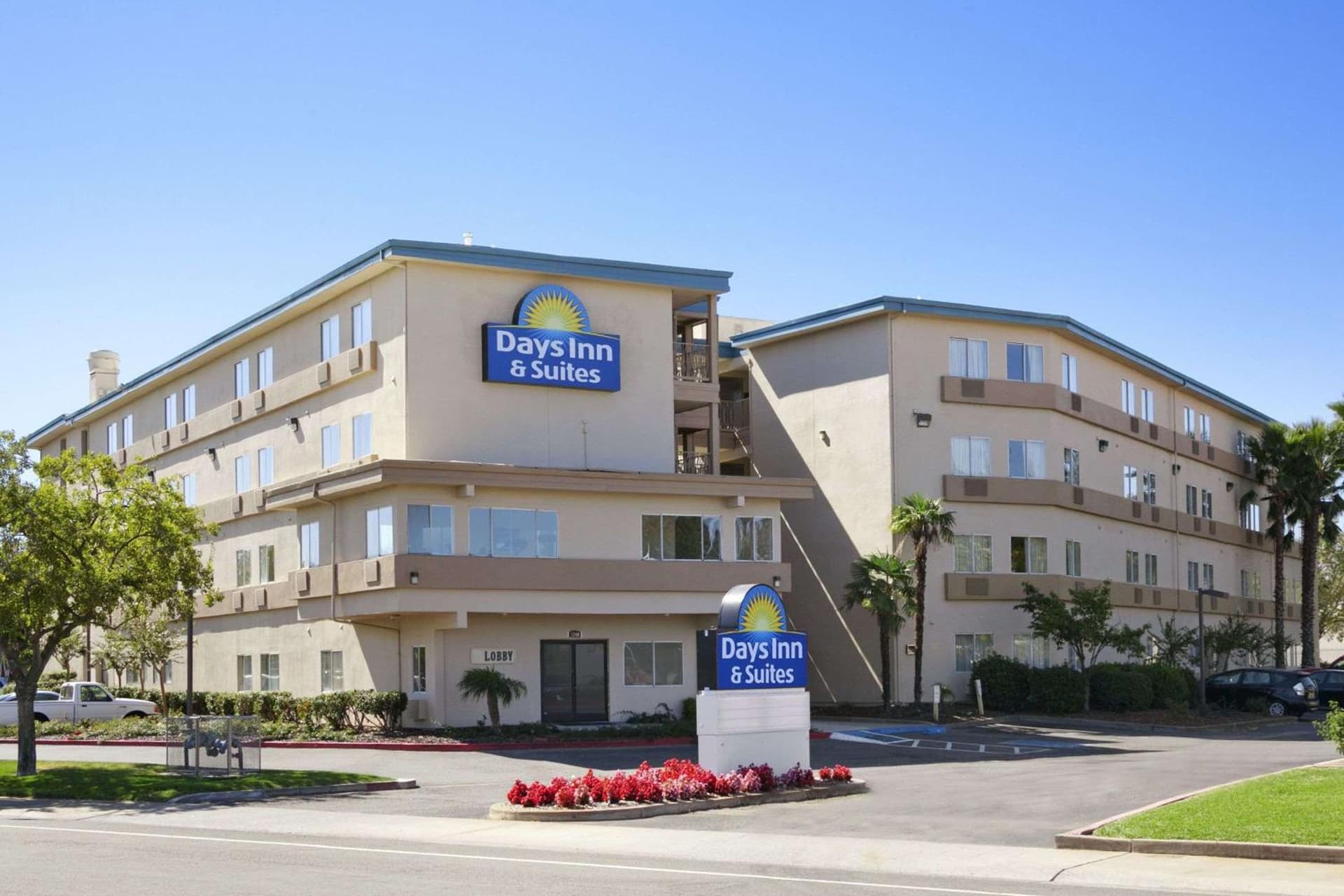 Days Inn & Suites by Wyndham Rancho Cordova featured exterior or lobby in Rancho Cordova, CA — similar hotel