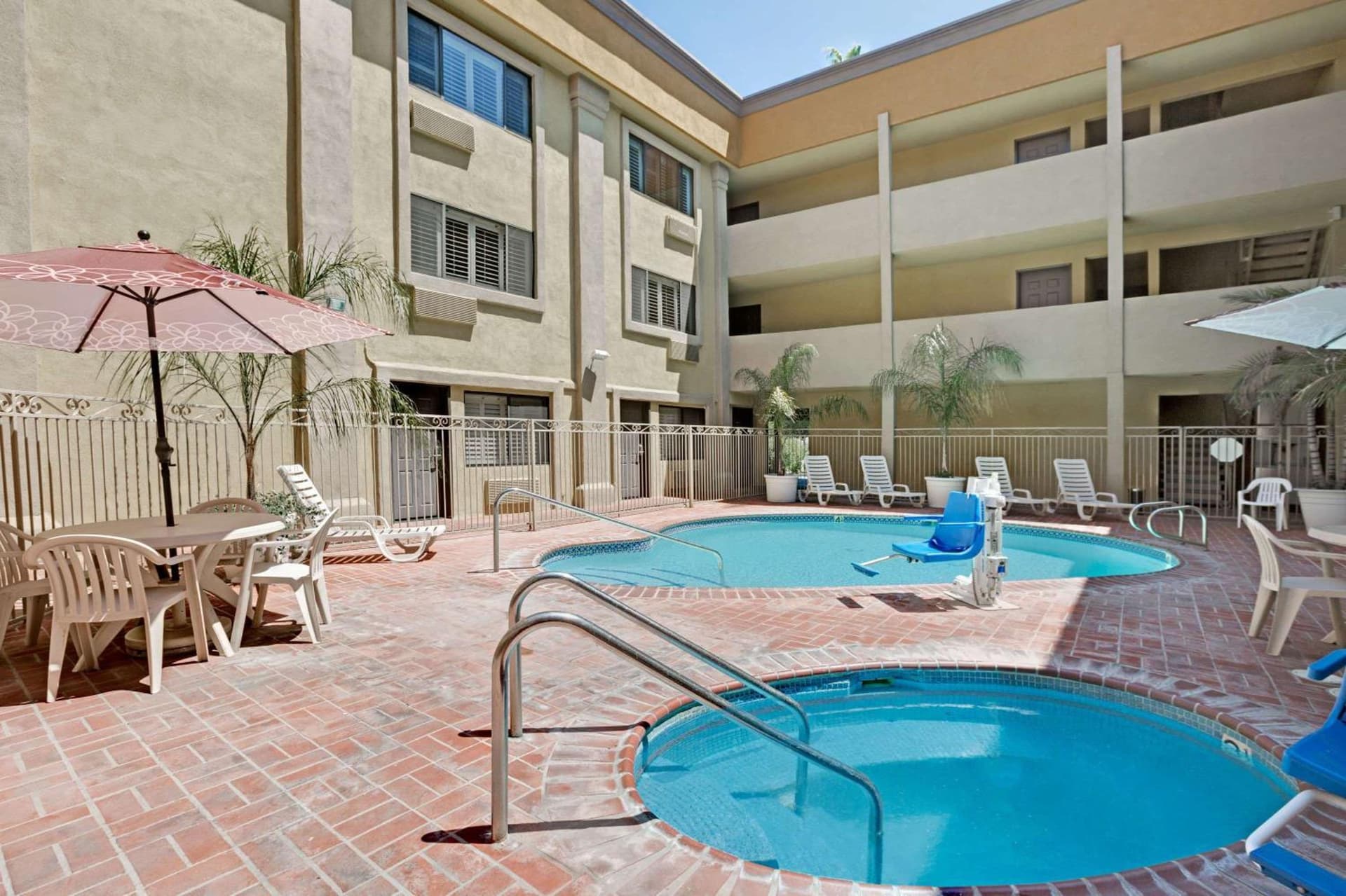 Days Inn by Wyndham West Covina property views in West Covina, CA — gallery photo 3