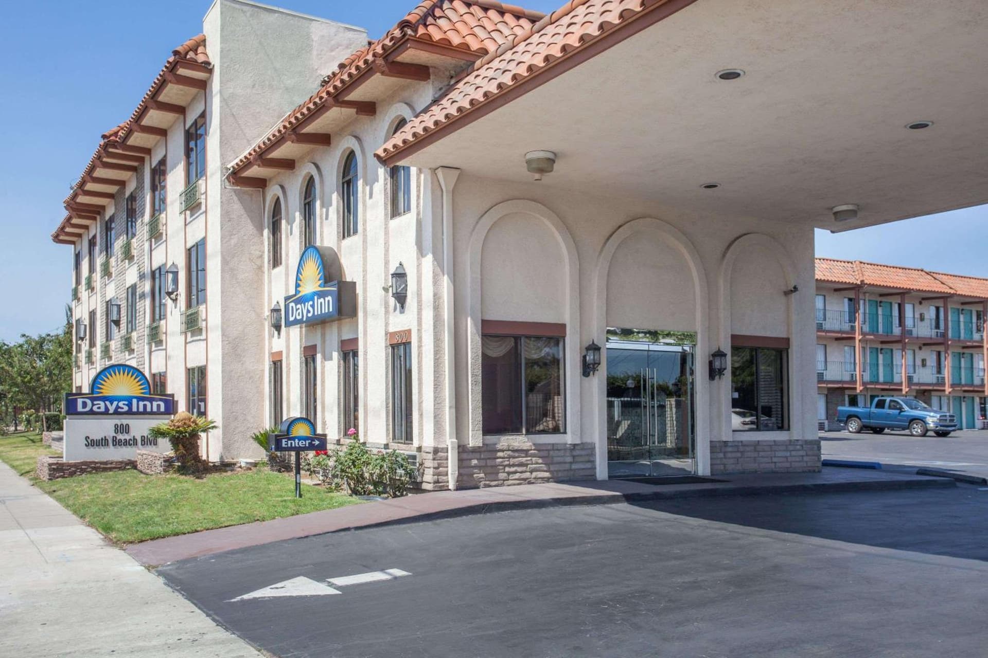 Days Inn by Wyndham Anaheim Near the Park featured exterior or lobby in Anaheim, CA — similar hotel