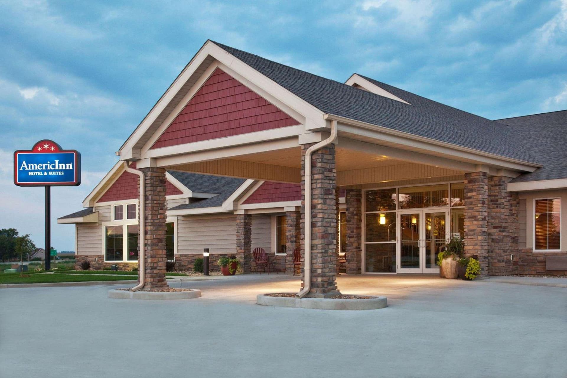 AmericInn by Wyndham Osage featured exterior or lobby in Osage, IA — similar hotel