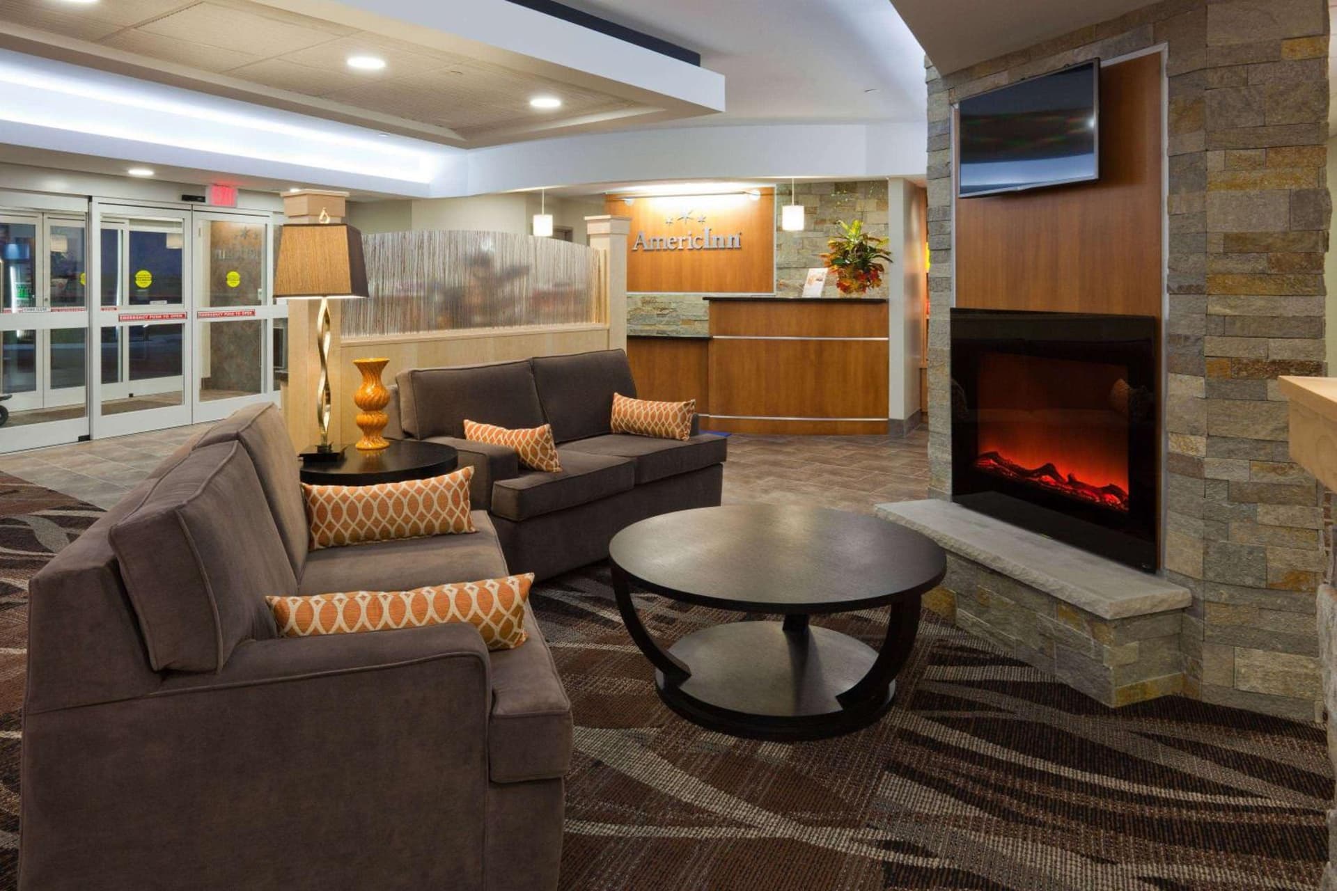 AmericInn by Wyndham Waupun interior in Waupun, WI — gallery photo 2