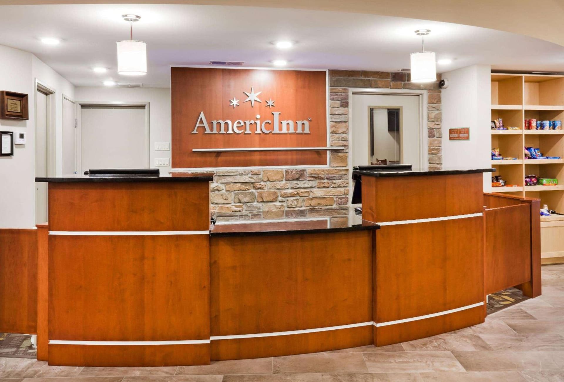 AmericInn by Wyndham DeWitt interior in De Witt, IA — gallery photo 2