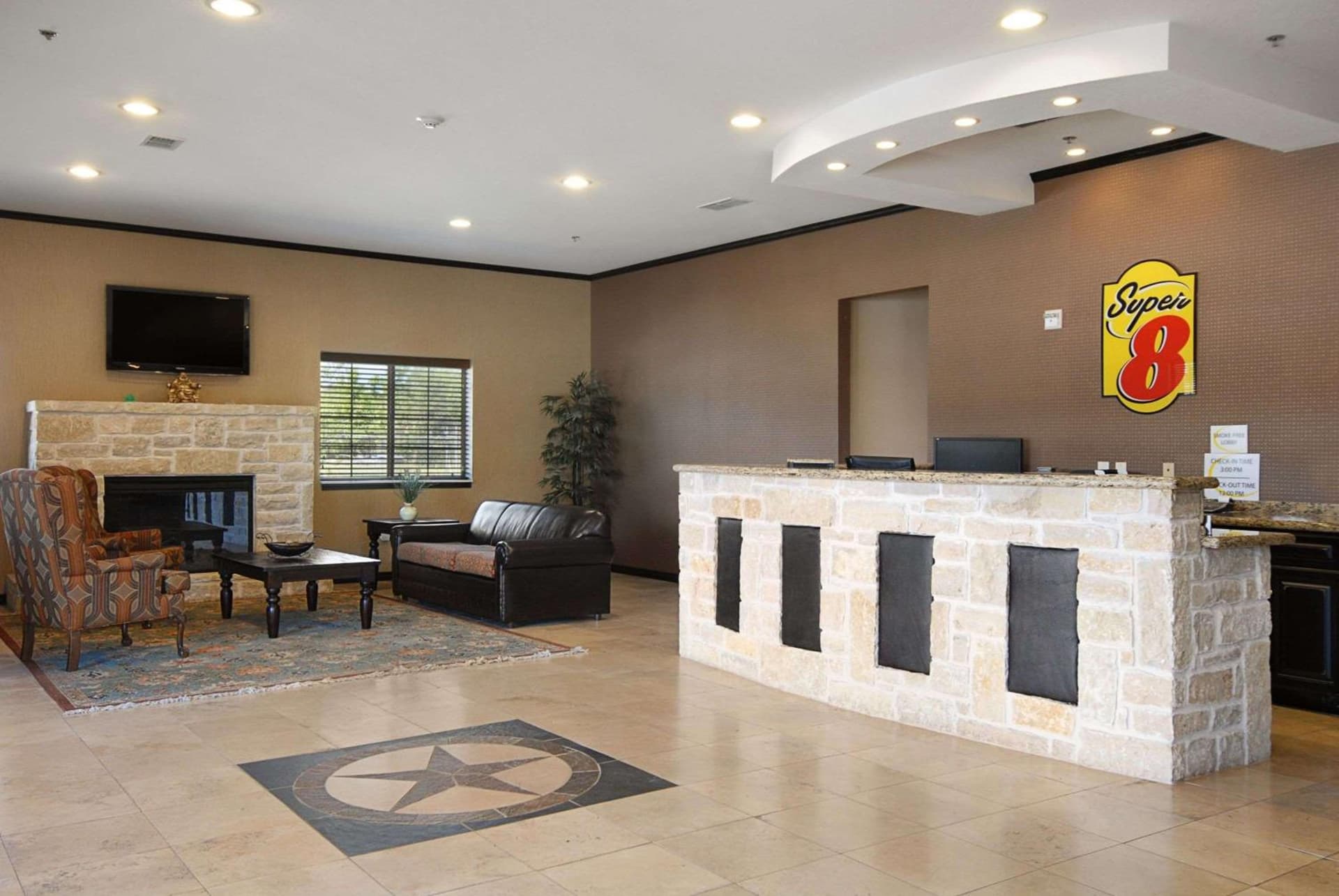 Super 8 by Wyndham Stephenville interior in Stephenville, TX — gallery photo 2