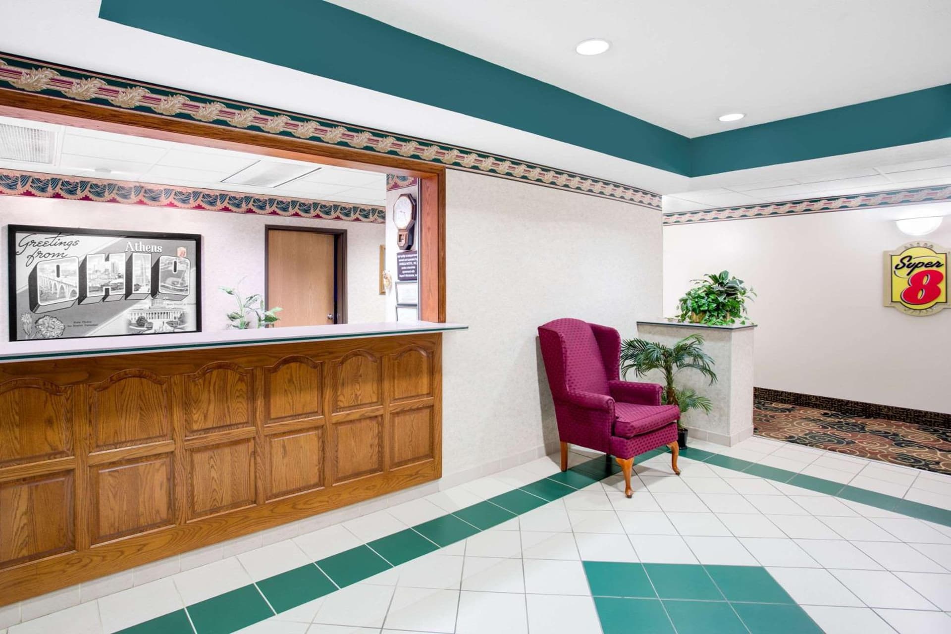 Super 8 by Wyndham Athens interior in Athens, OH — gallery photo 2