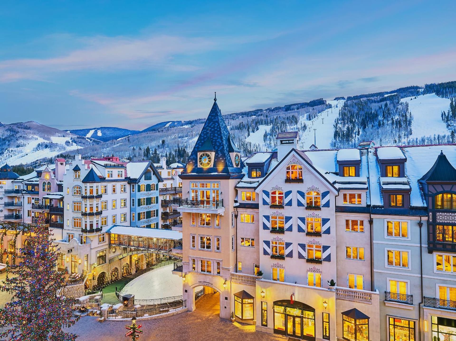 The Arrabelle at Vail Square, a RockResort, by Vail Resorts featured exterior or lobby in Vail, CO — similar hotel