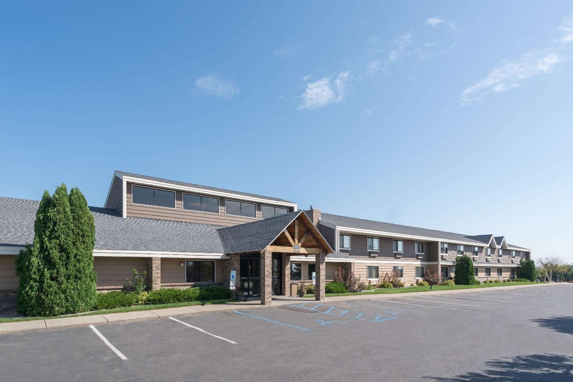AmericInn by Wyndham Bismarck featured exterior or lobby in Bismarck, ND — similar hotel