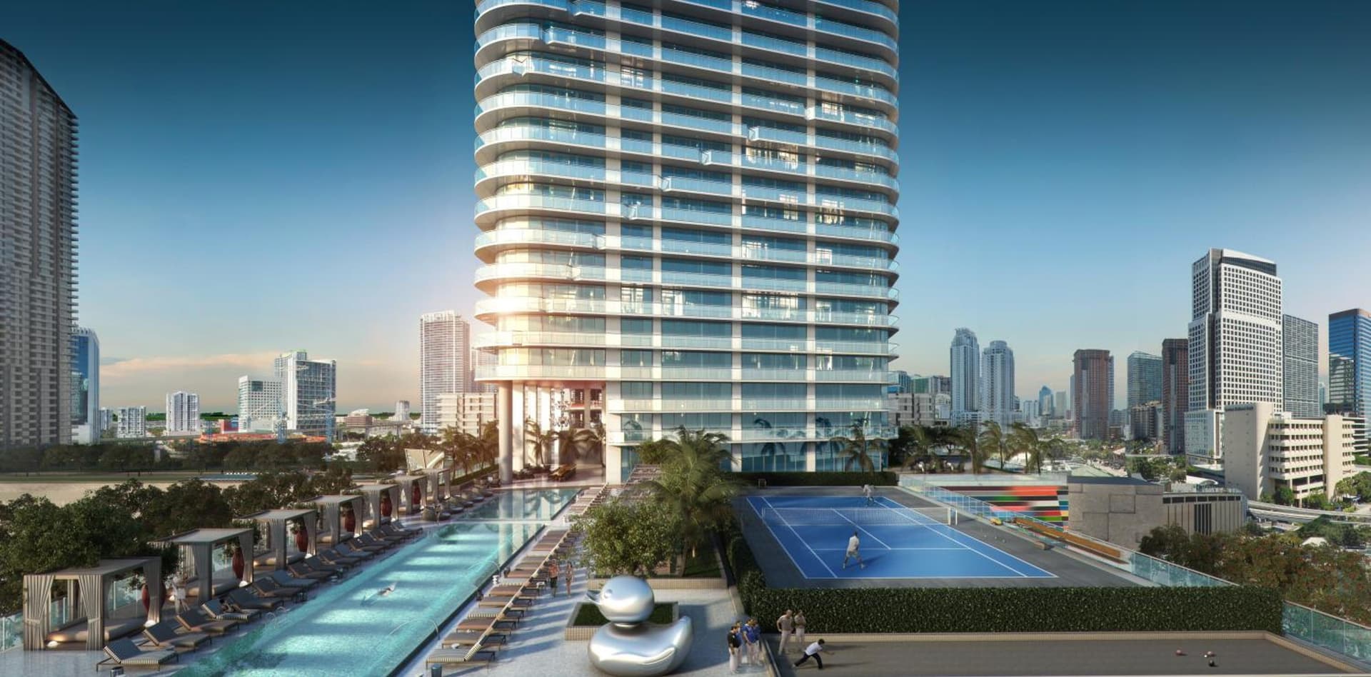 SLS LUX Brickell featured exterior or lobby in Miami, FL — similar hotel