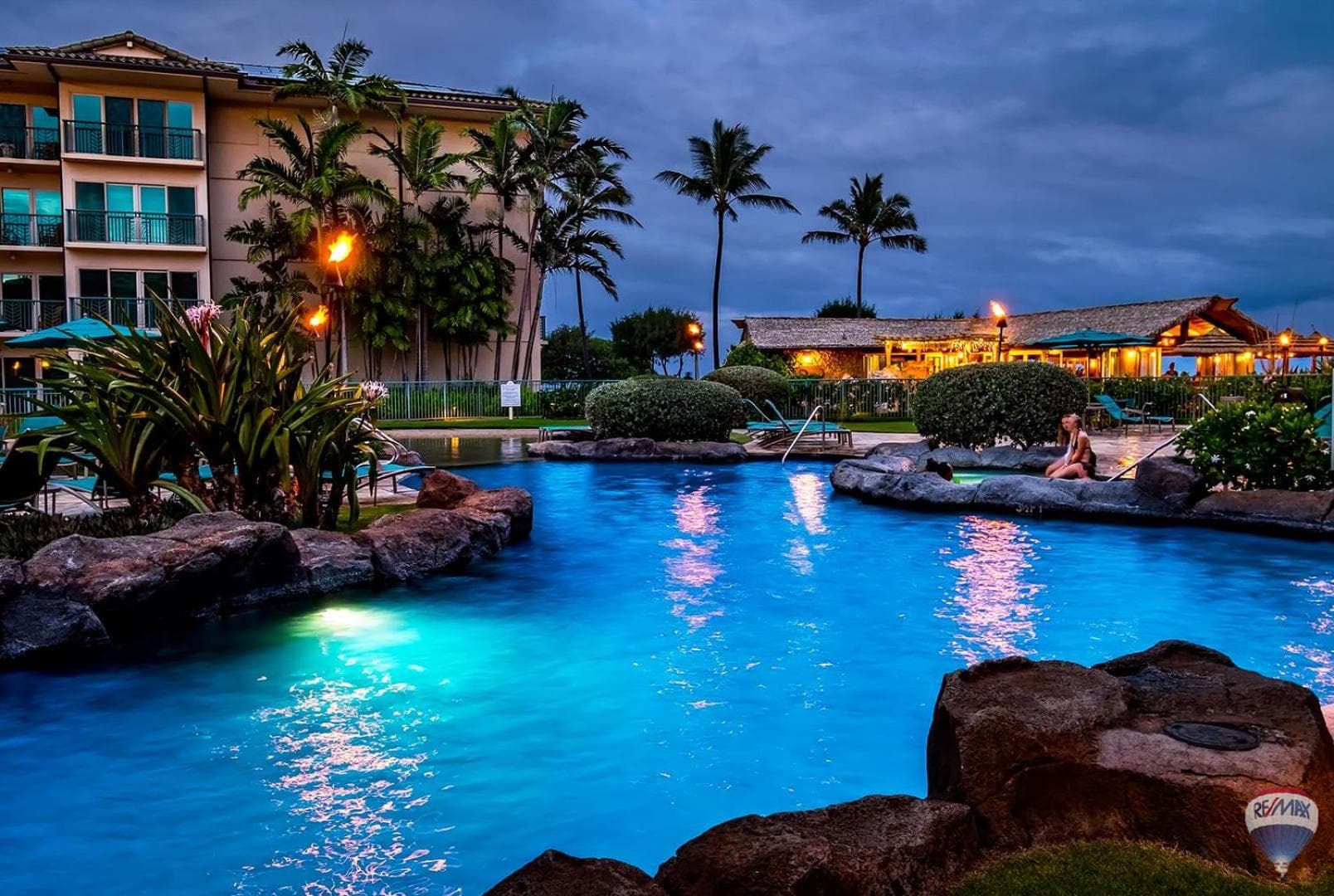 Waipouli Beach Resort C-205 property views in Waipouli — gallery photo 3