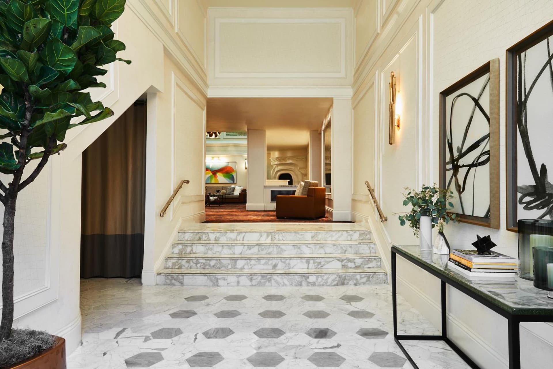 Galleria Park Hotel interior in San Francisco, CA — gallery photo 2